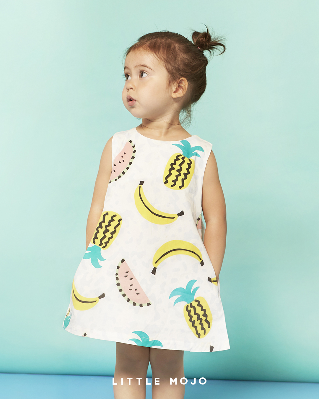 Tutti Frutti ワンピース Little Mojo 南国タイのキッズ ベビーウェア