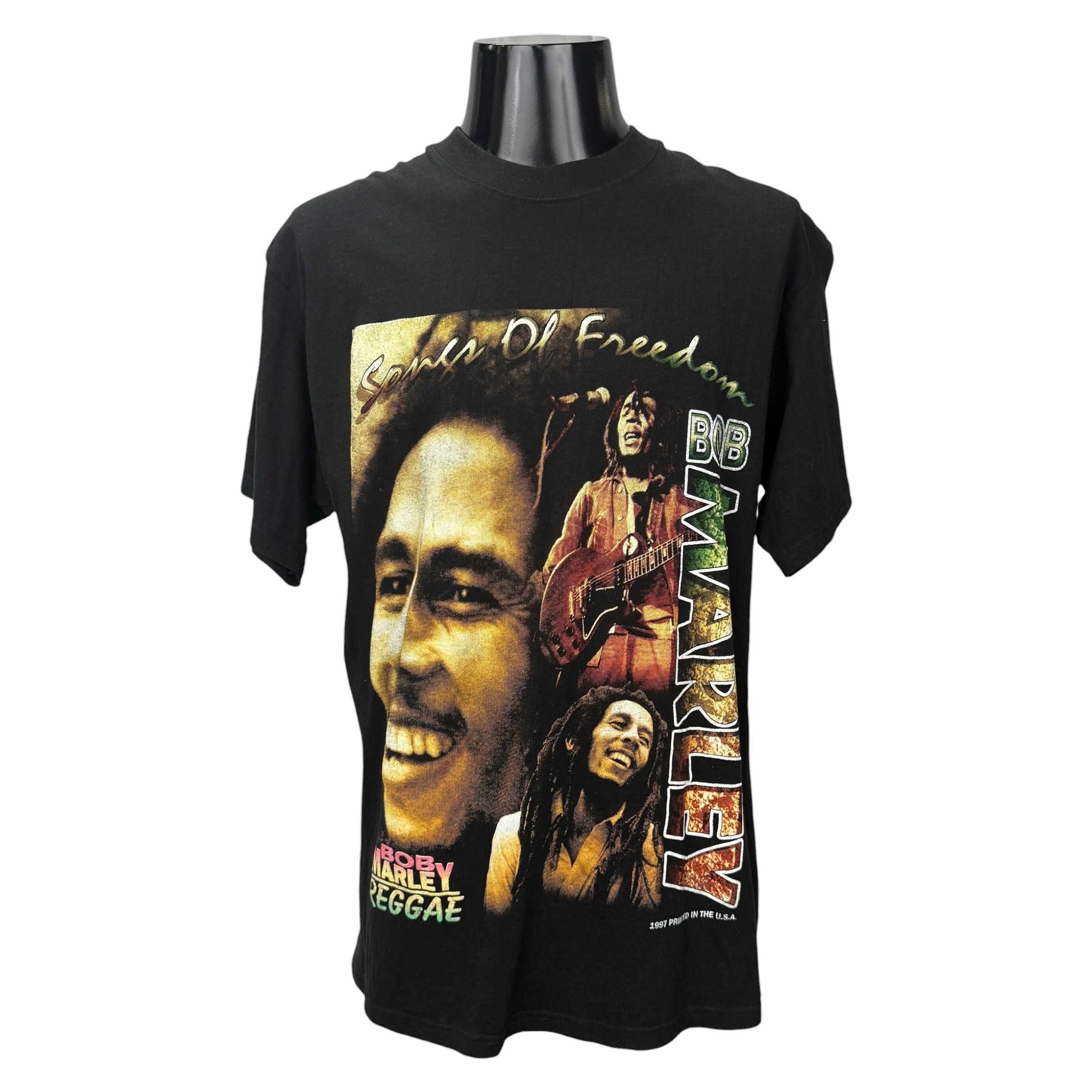 【BOB MARLEY】ボブ・マーリー “Songs Of Freedom” 90s Vintage Tシャツ
