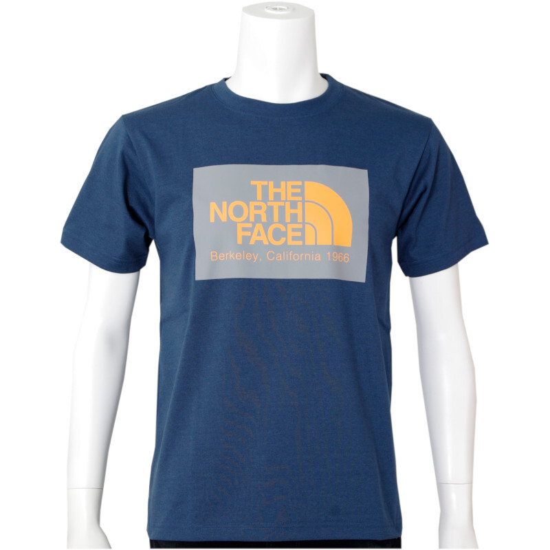 "THE NORTH FACE|ザ・ノース・フェイス|S/S California Logo Tee|ショートスリーブカリフォルニアロゴティー(メンズ)|ブルーウィングティール"