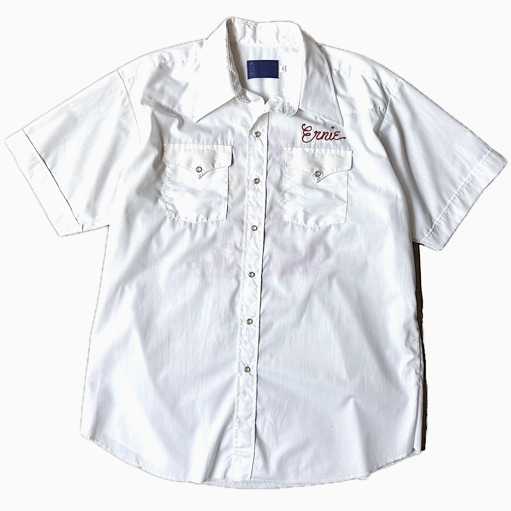 Vintage 70's【Panhandle Slim】"Shrine Club" Short Sleeve Western Shirt の画像 2