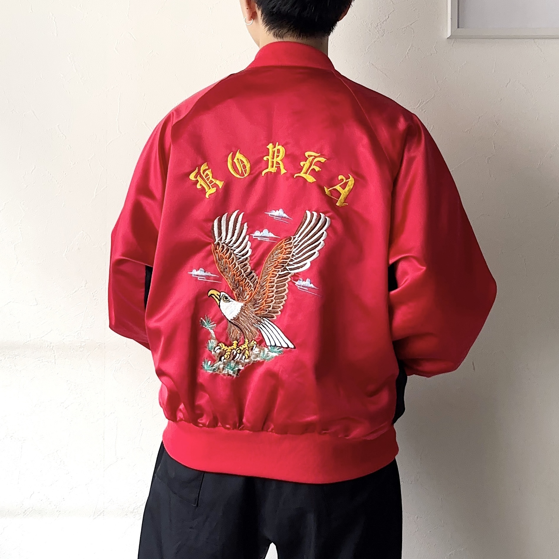 Vintage 80's "KOREA" Souvenir Jacket の画像 3