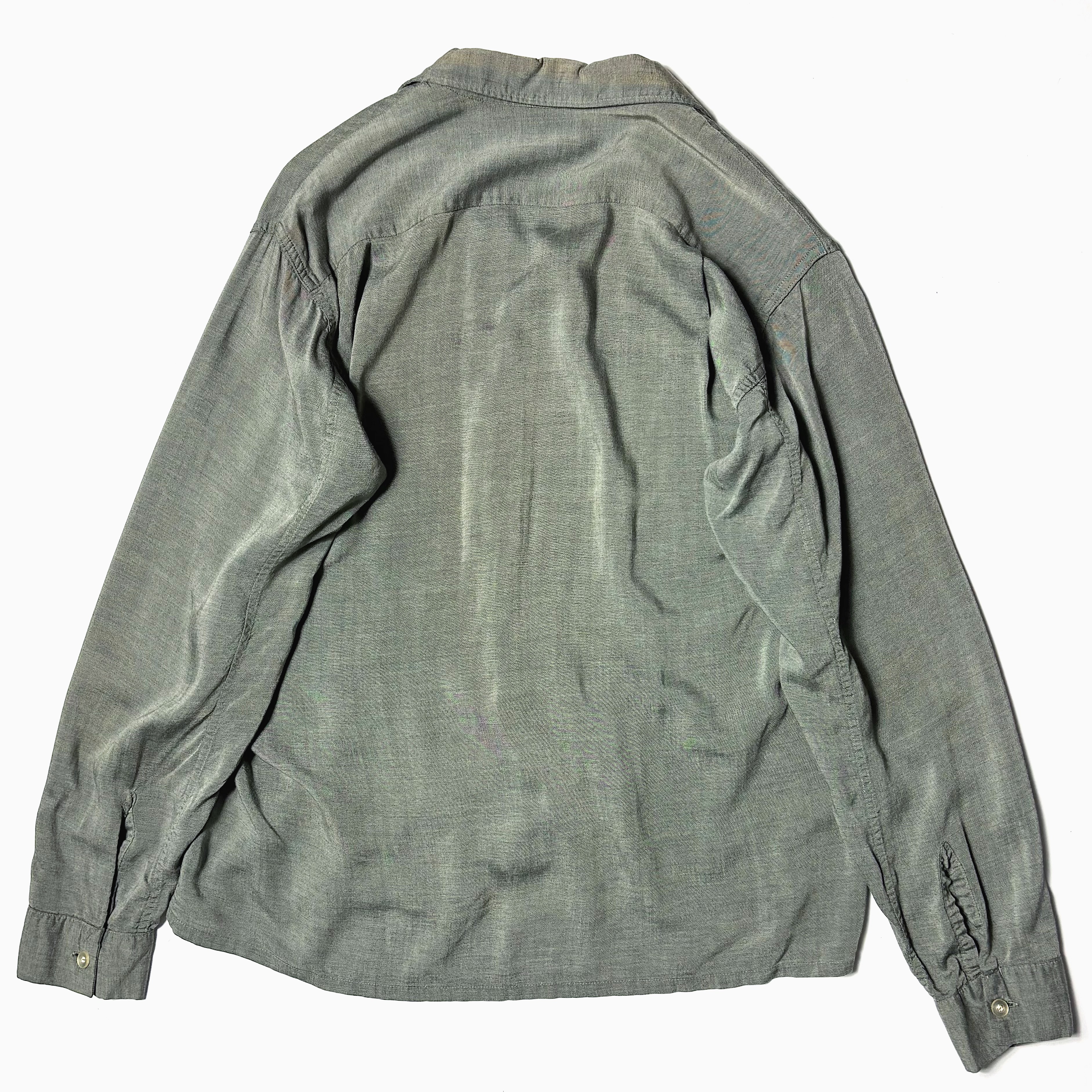 Vintage 50～60's【Truval】Rayon Shirt の画像 2