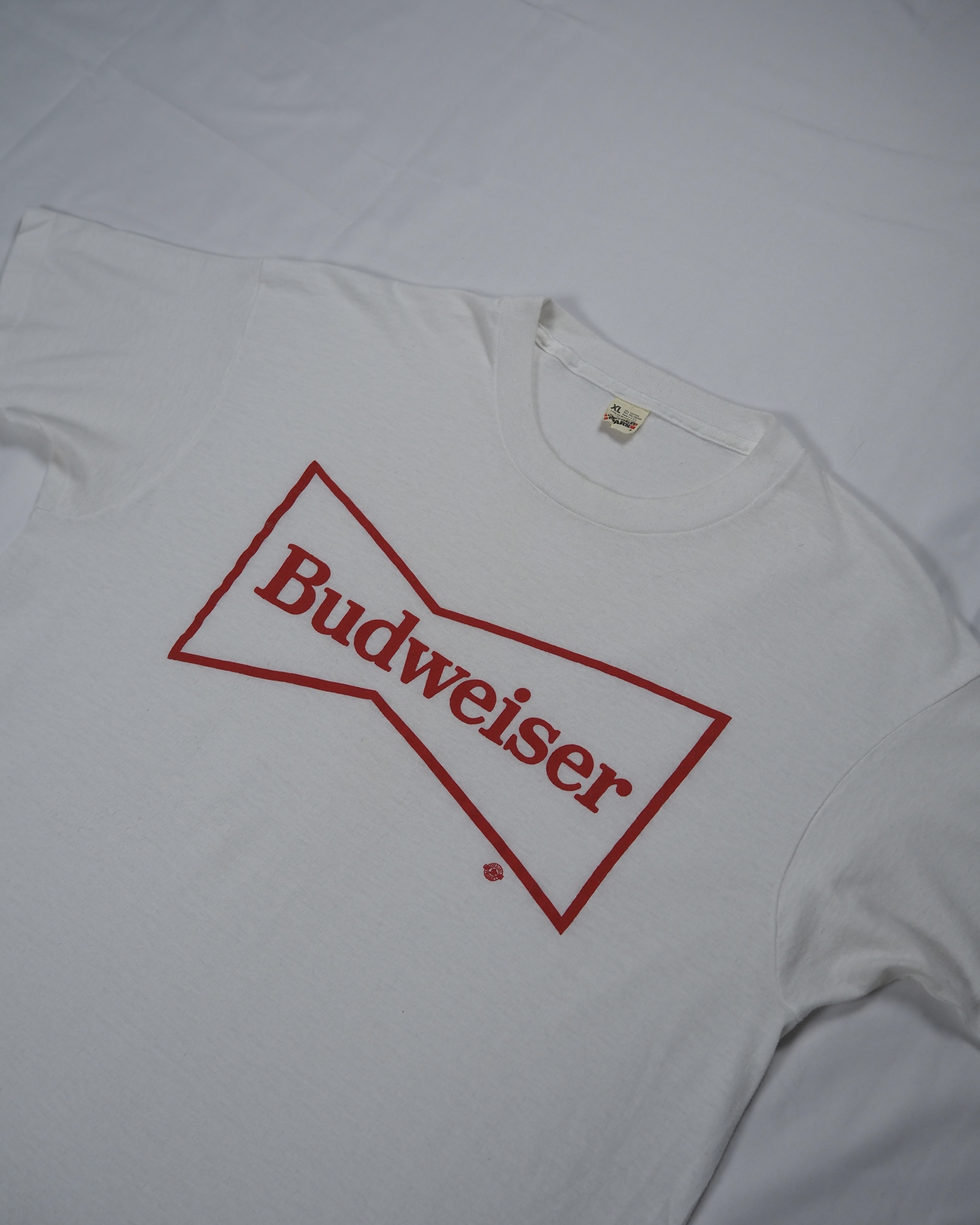 【VCM入荷】80’s スクリーンスターズ Budweiser ロゴTシャツ XLサイズ の画像 2