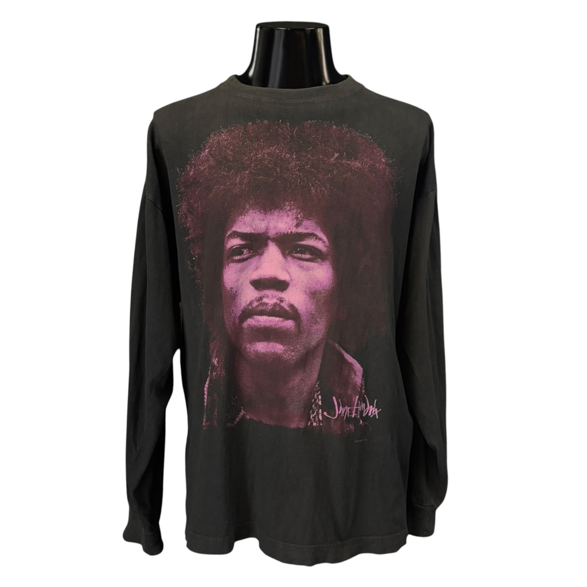 【JIMI HENDRIX】ジミヘンドリックス Portrait Vintage ロングTシャツ XL相当