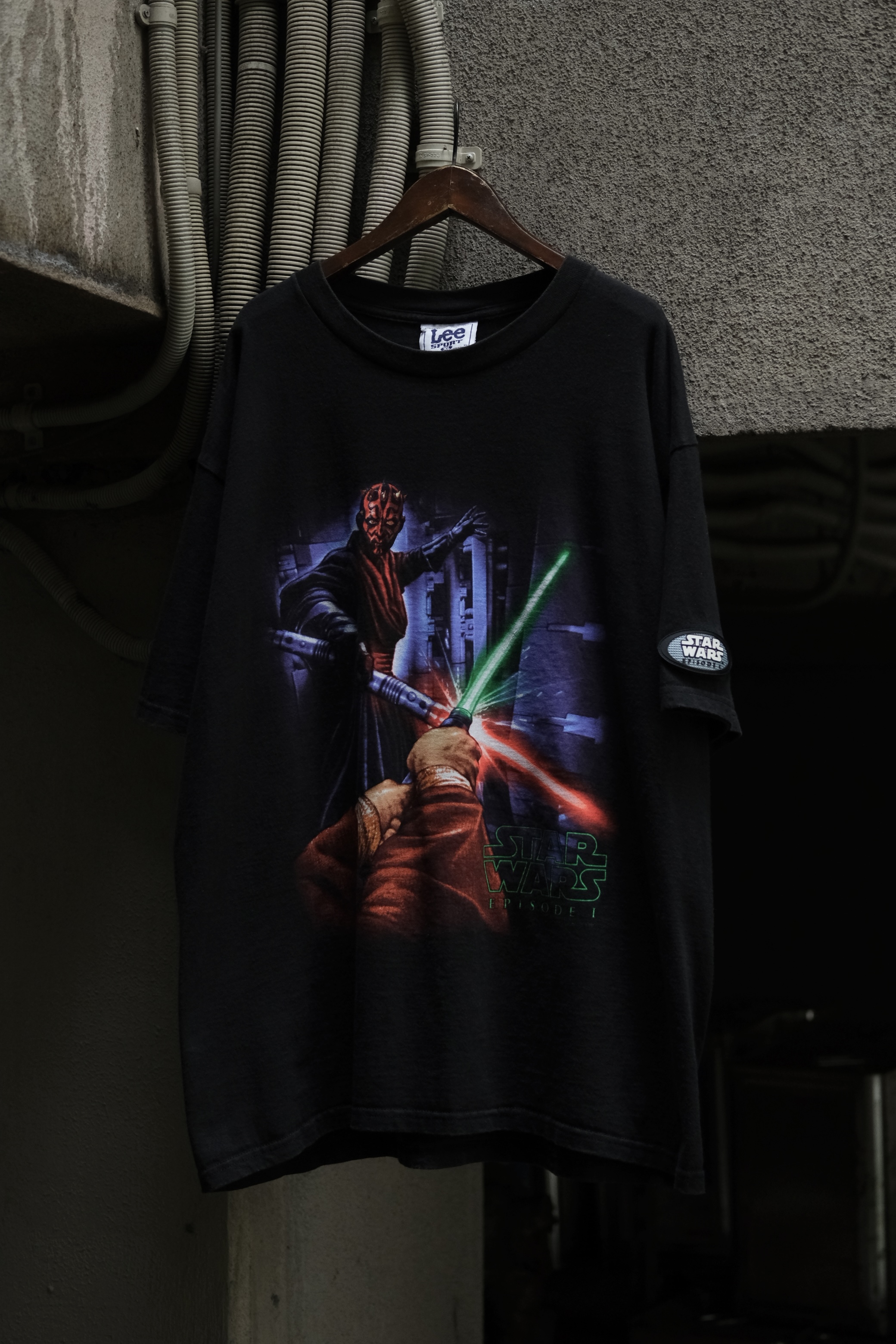 Utah/"STAR WARS EPISODE 1" print tee shirt