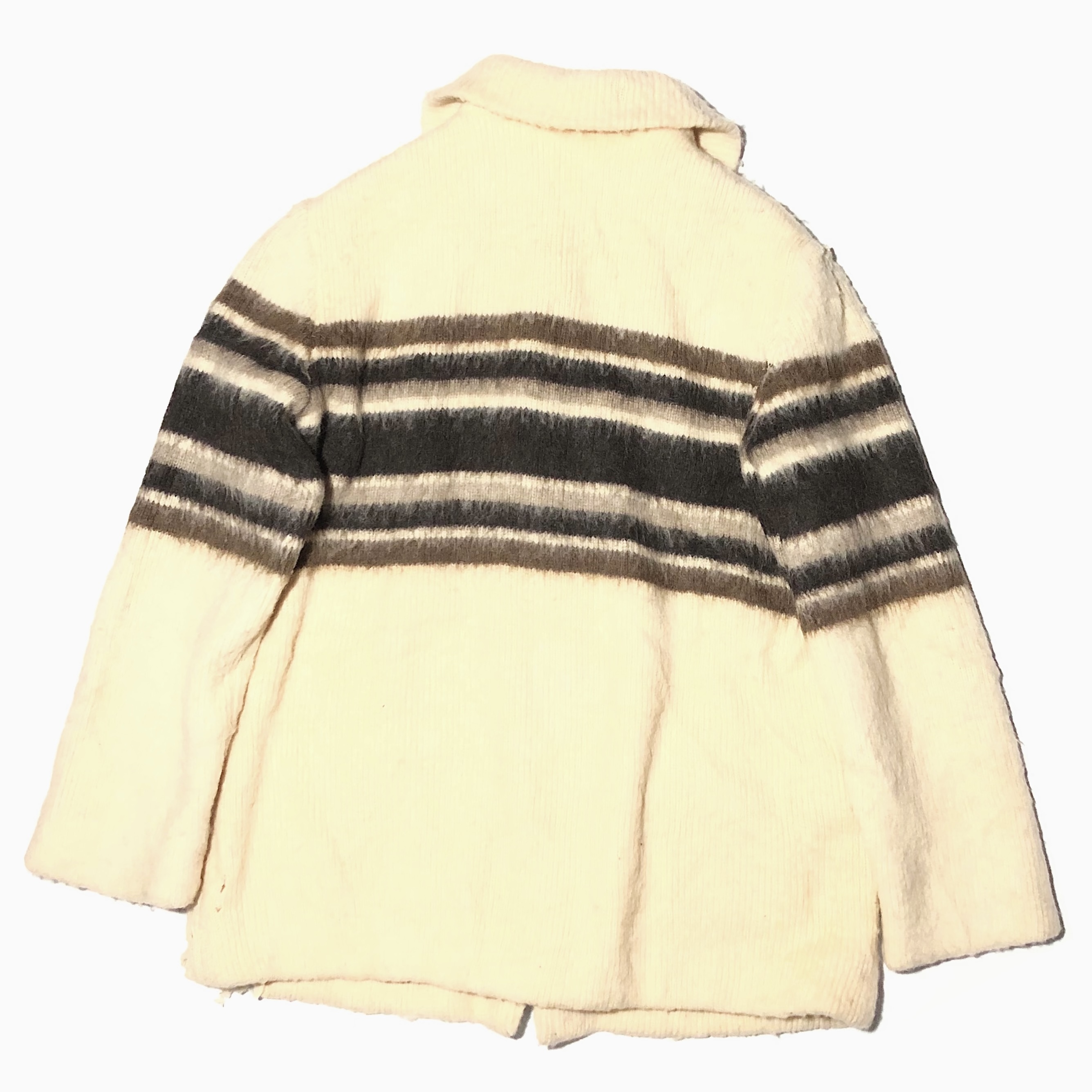 Vintage 70's【Hilda Ltd.】Grunge Zip-up Knit Jacket の画像 2