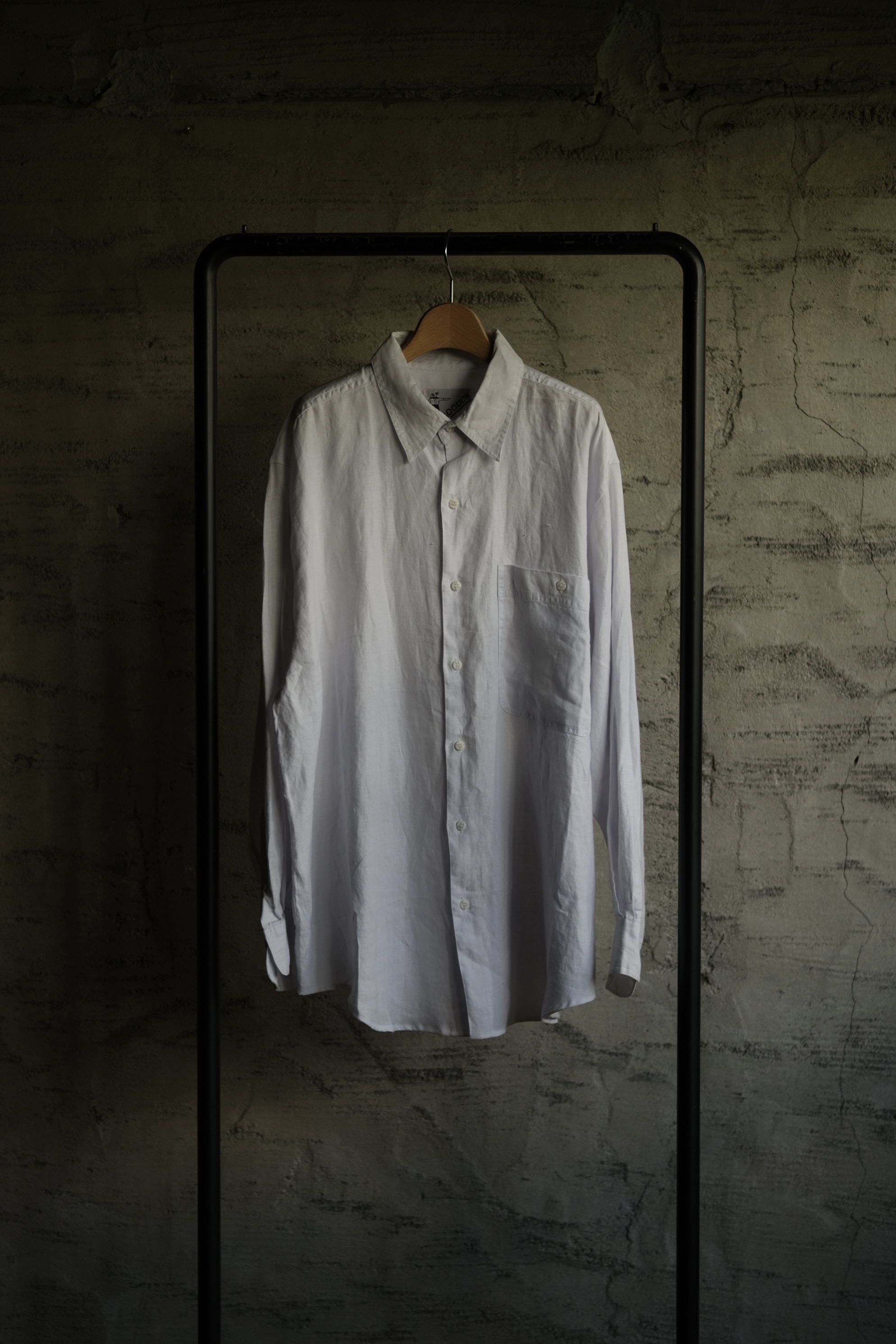 Utah/90's "GOOUCH" linen shirt