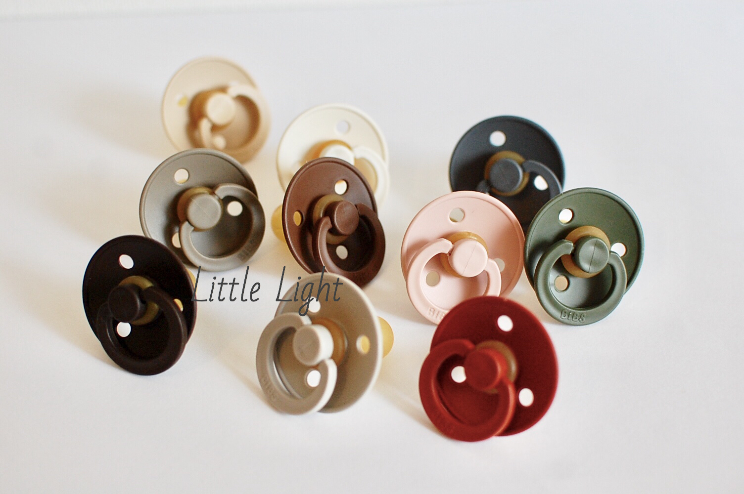 Bibs Pacifier Size１ ０ー６ヶ月サイズ Little Light