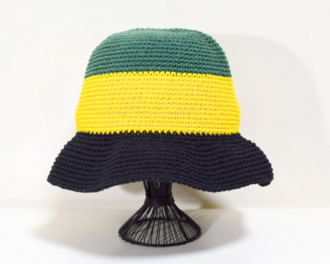 rasta bucket hat
