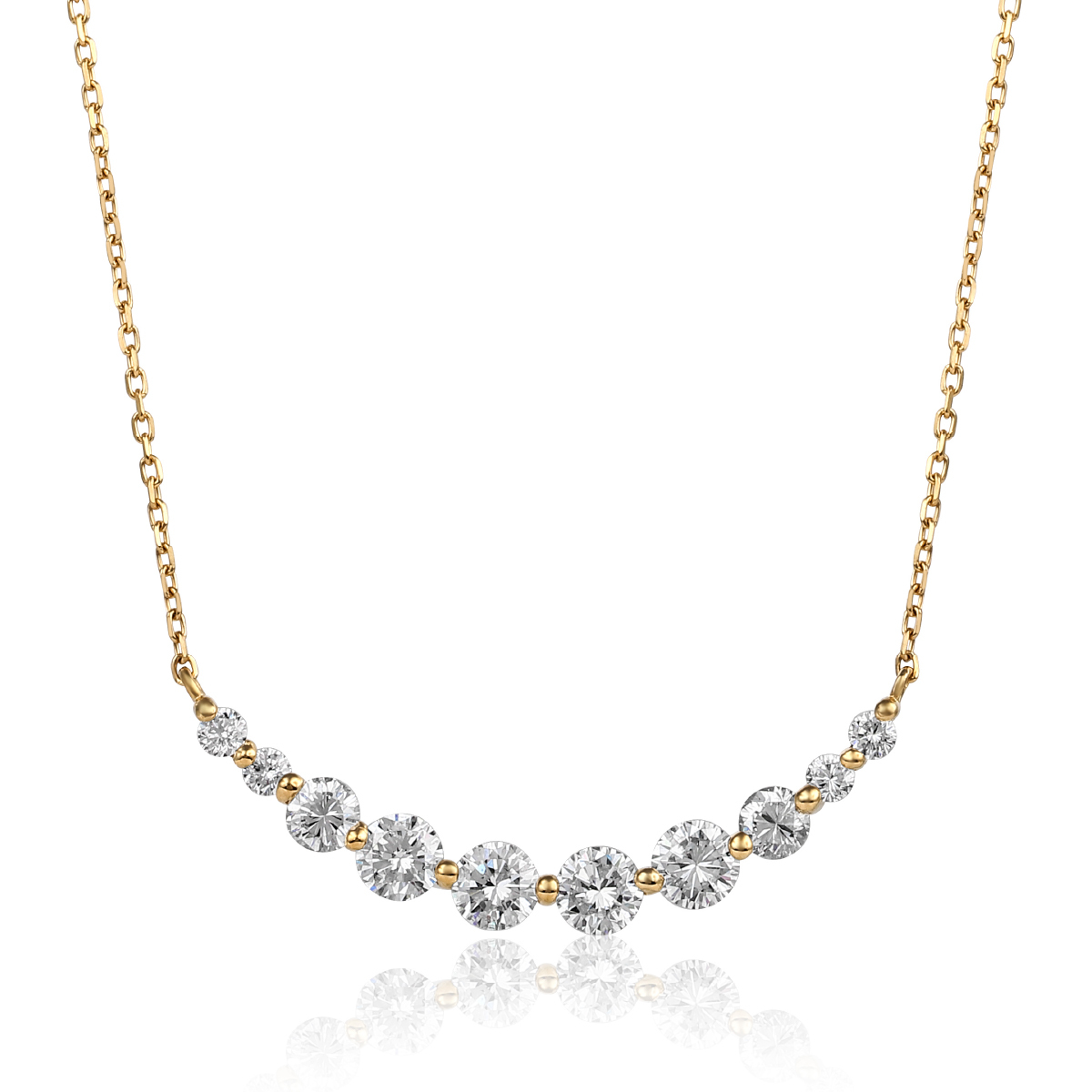 【S51】1.00ct ダイヤモンドネックレス【No.22】