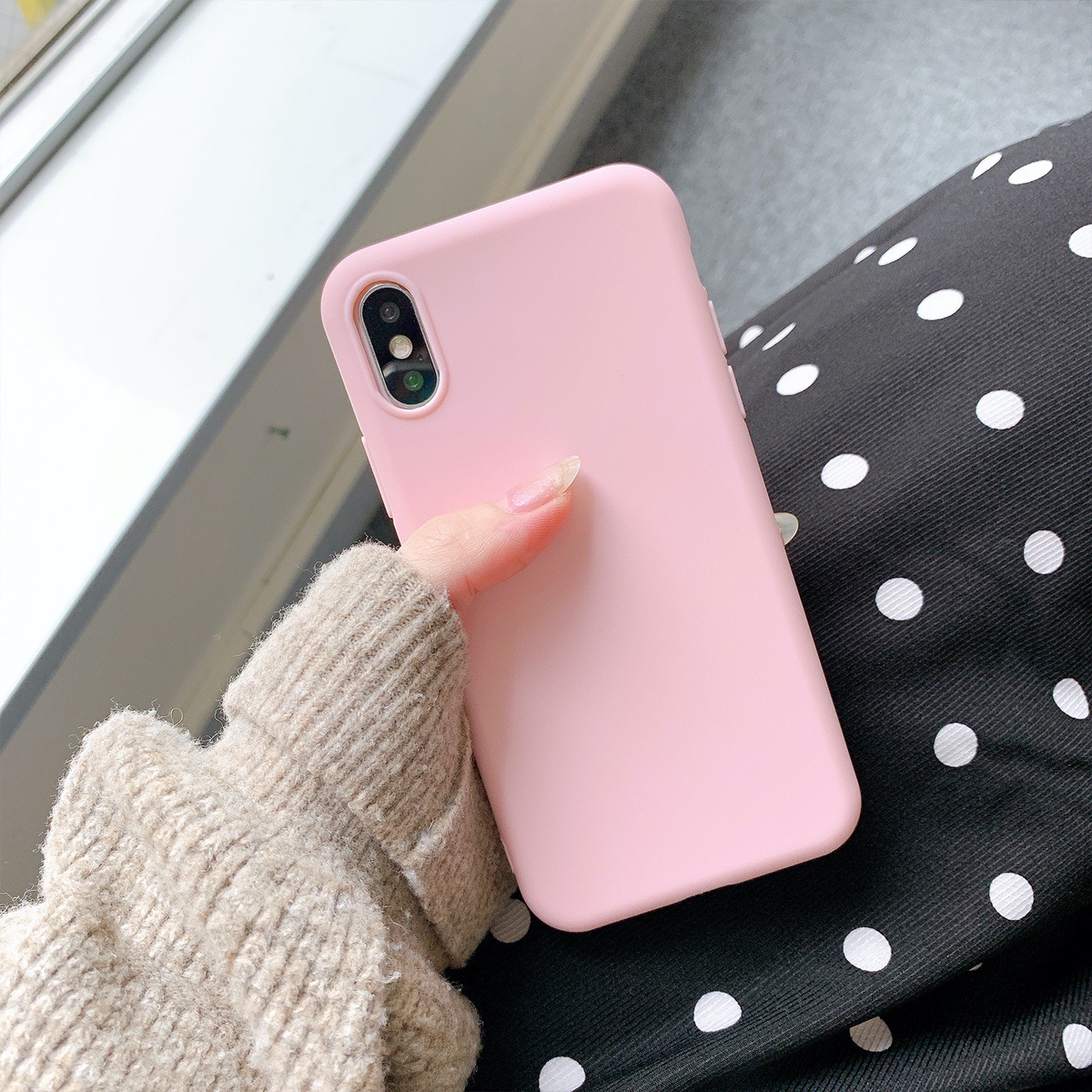 Iphone ケース 韓国 シンプル 無地 マット かわいい シンプル 個性的 面白い おもしろ ケース 可愛い お洒落 Iphone7 8 Iphonex Xs Iphonexr Iphone11 Iphone11pro スマホケース 携帯ケース セレクトショップオンリーユー