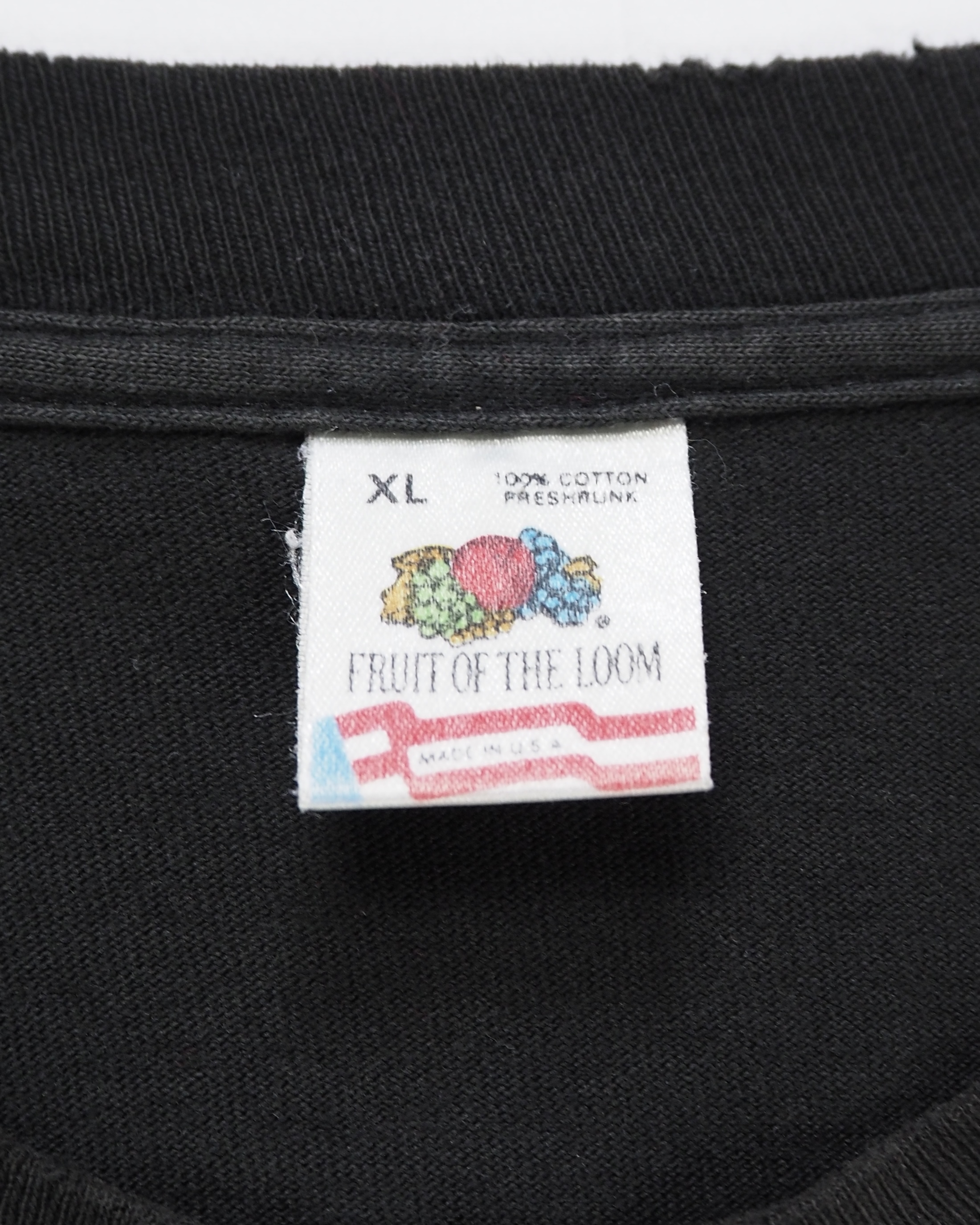 【5/6(水) 20:00入荷】90’s 原子力訓練学校Tシャツ ブラックフェード の画像 14