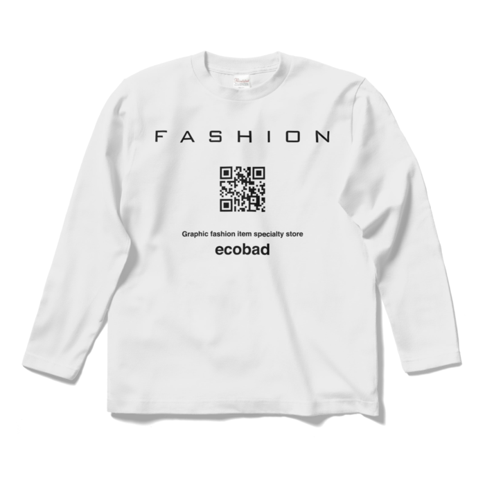 Ecobad ロングスリーブtシャツ Qrコード 色違い有 グラフィックファッションアイテム専門店ecobad エコバド Ecobad ロングスリーブtシャツ Qrコード 色違い有 グラフィックファッションアイテム専門店ecobad エコバド