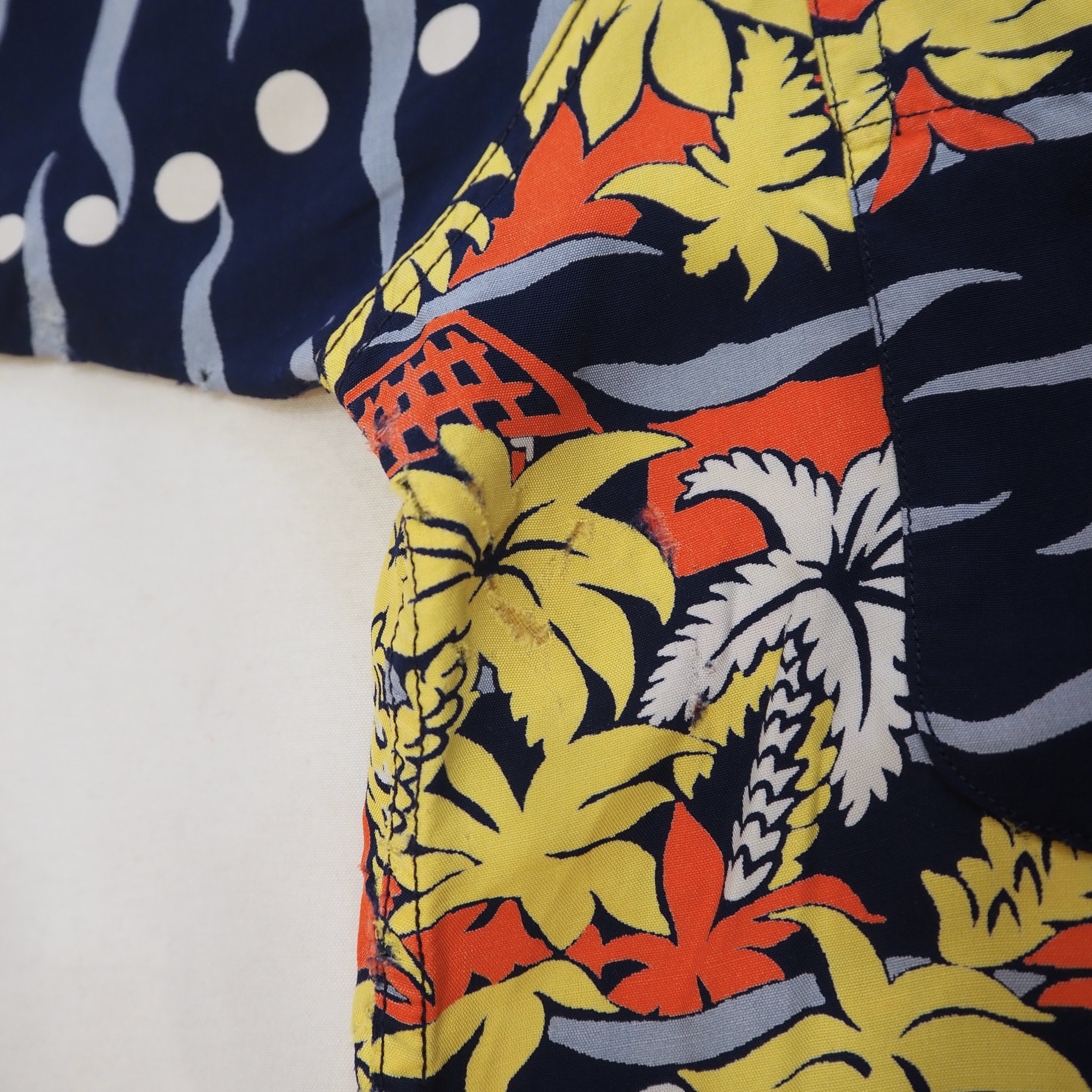 50’s Duke Kahanamoku Rayon Hawaiian Shirt の画像 9