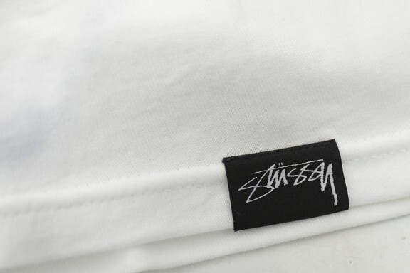 stussy box logo tee