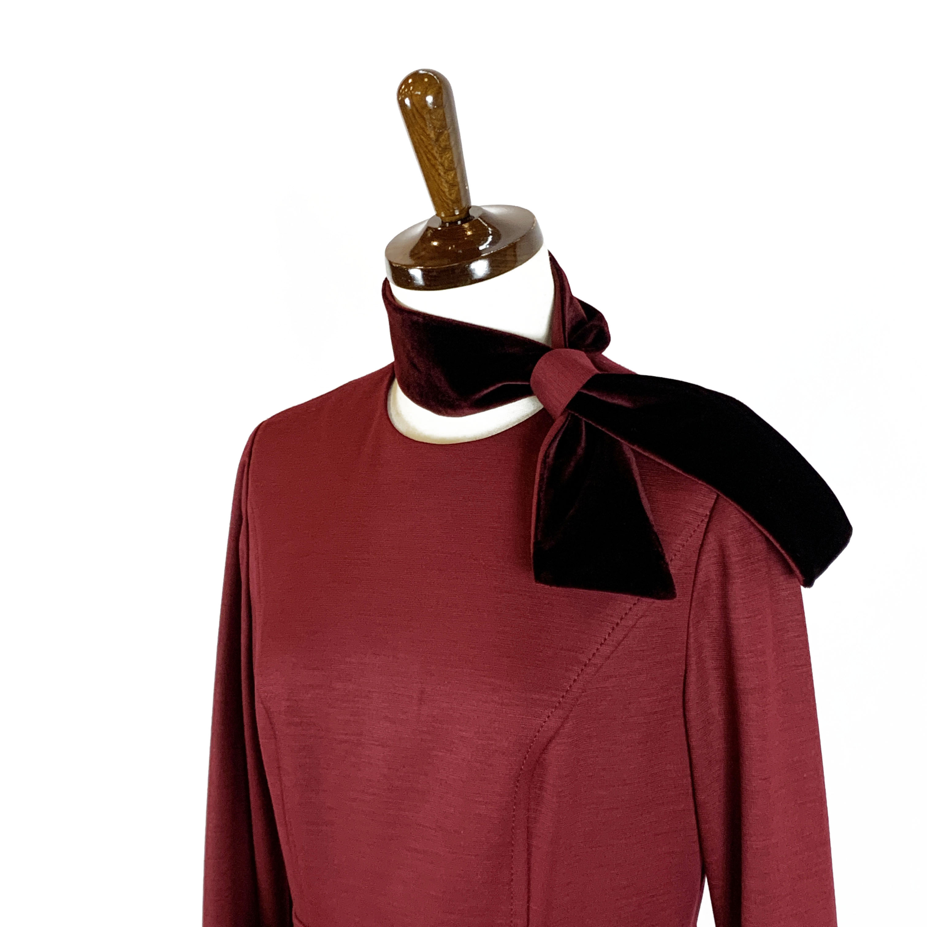 Dana Paris ウールジャージーボウタイワンピース ｇｉｔａ ジータ