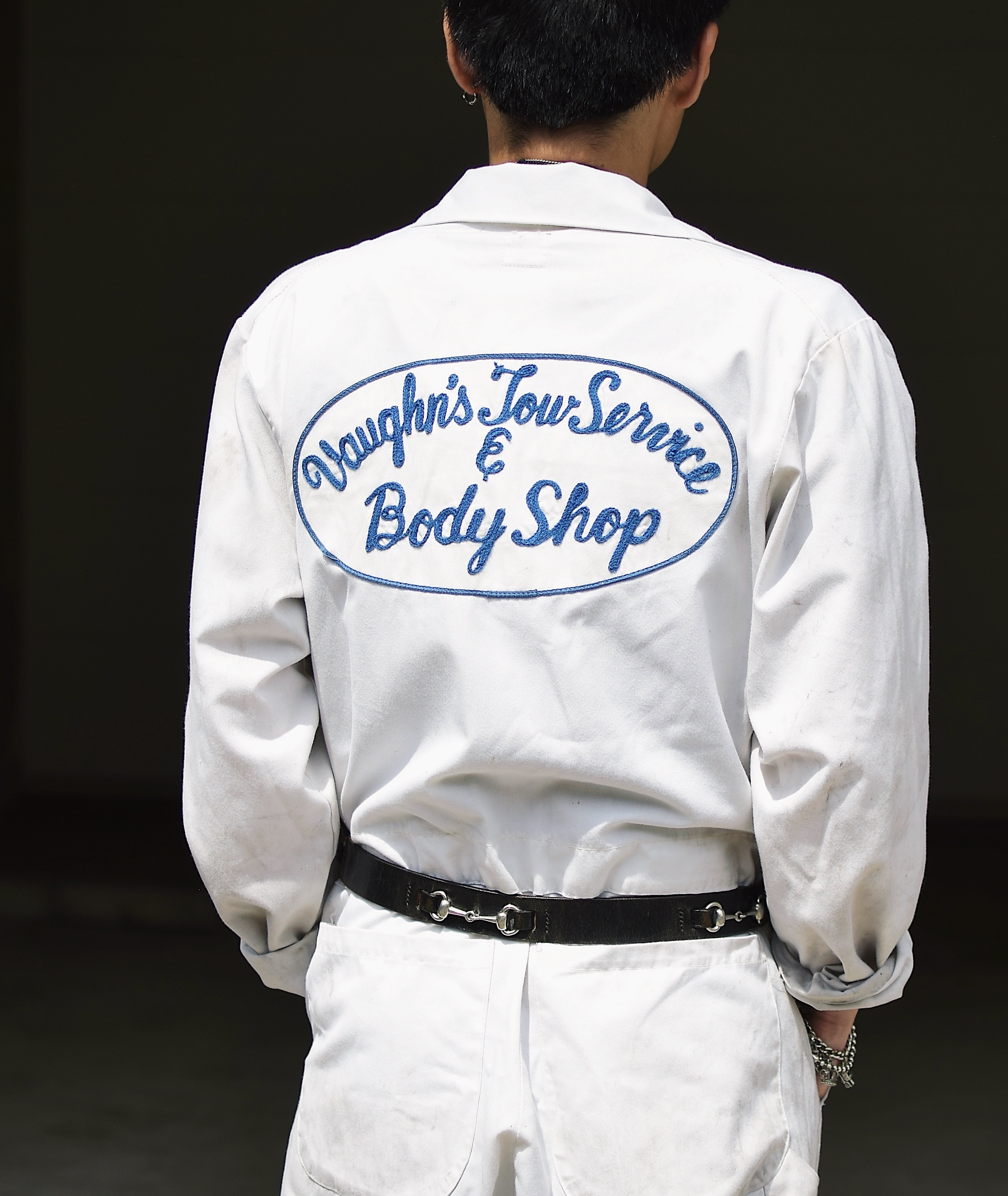 Vintage 60's【EDWARD HYMAN COMPANY】"Vaughn's Tow Service & Body Shop" Grunge Jump Suit の画像 4