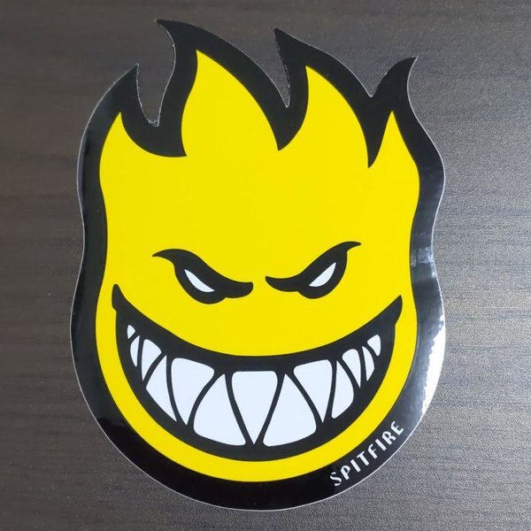 St 787 Spitfire Wheels Skateboard Sticker スピットファイア スケートボード ステッカー Bighead Fireball Yellow 15 5 11 M Earth Skateboardstikers St 787 Spitfire Wheels Skateboard Sticker スピットファイア スケートボード ステッカー Bighead Fireball Yellow 15 5 11 M Earth Skateboardstikers