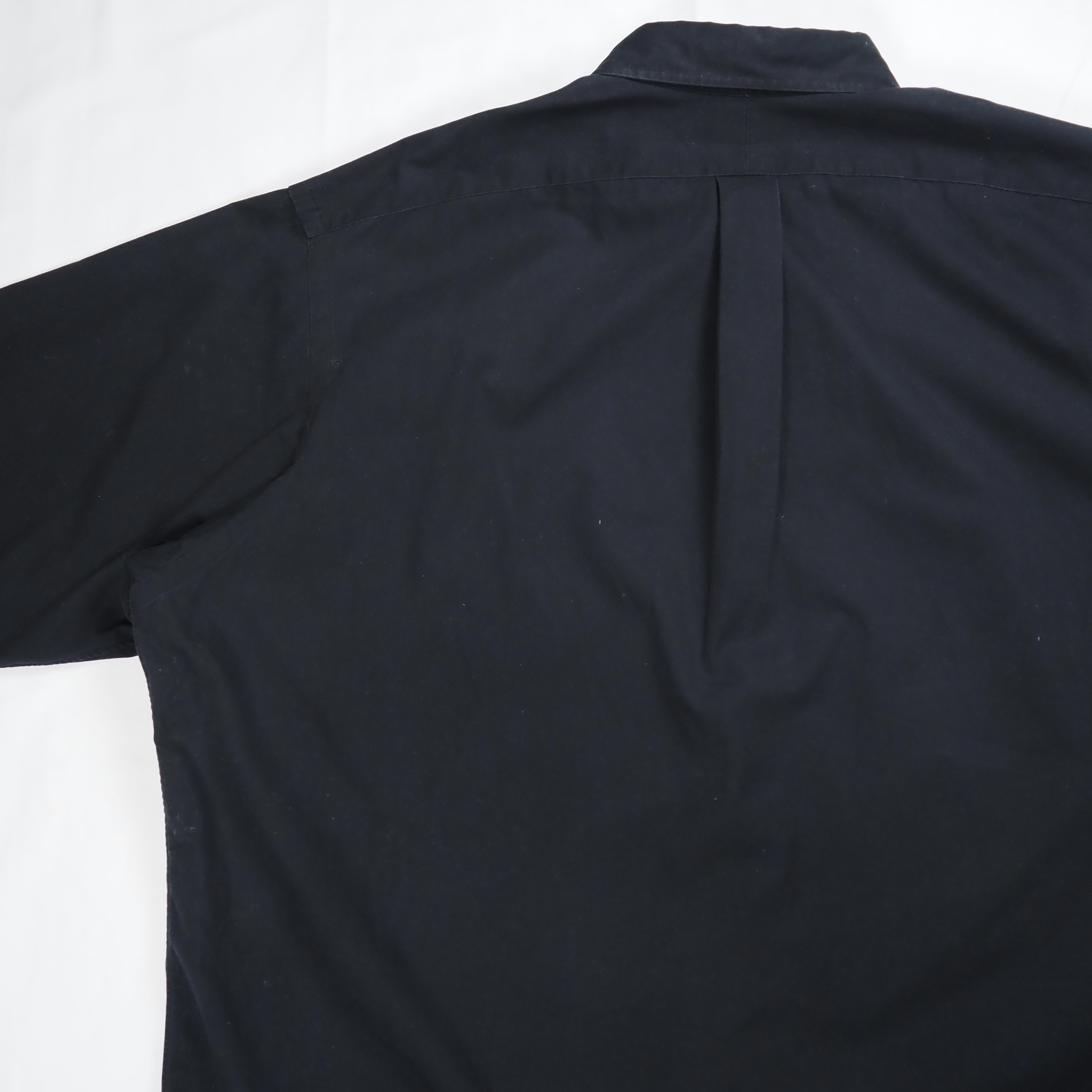 90’s Ralph Lauren Blake BDシャツ ブラック XL の画像 13