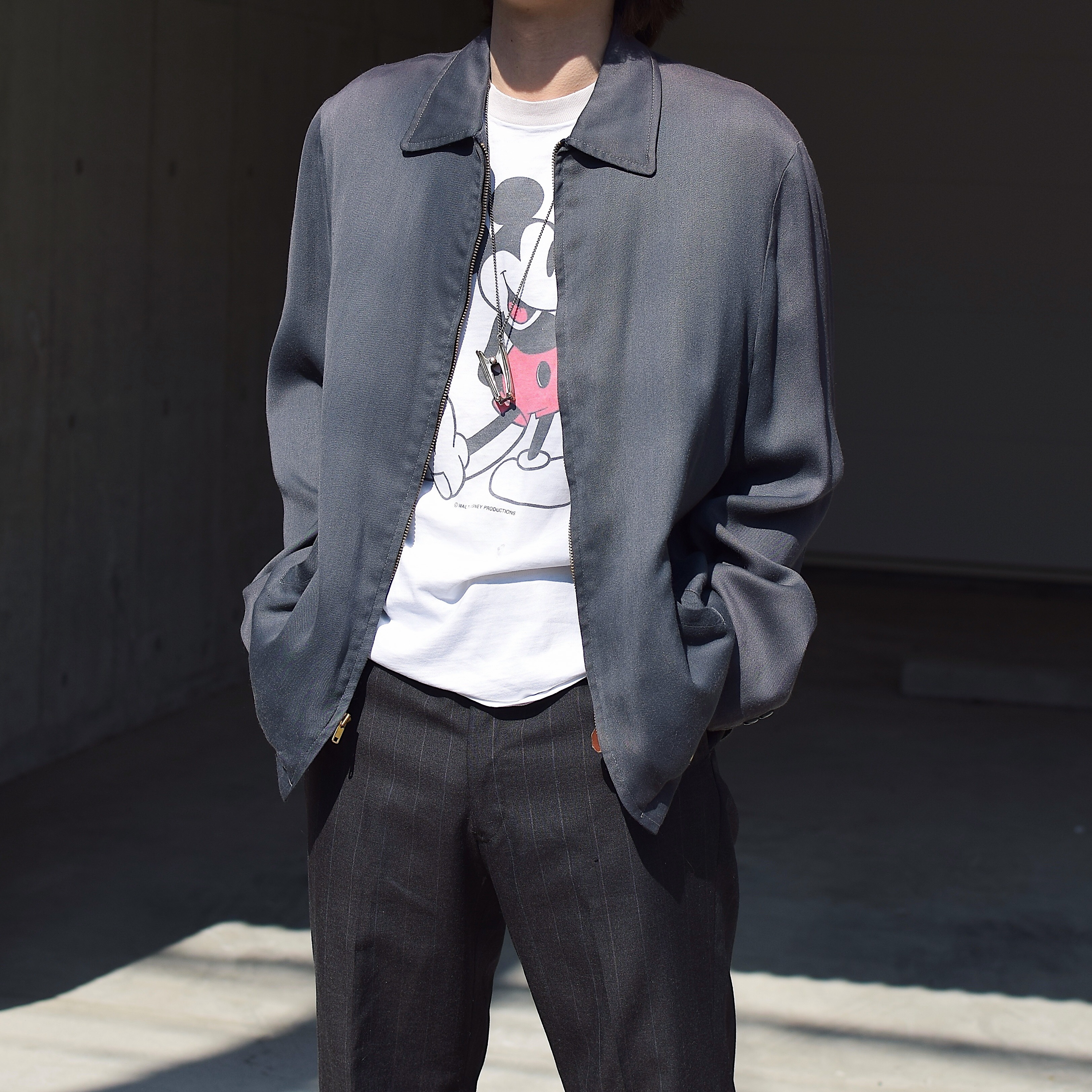 Vintage 50's【North Trail】Rayon Gabardine Jacket の画像 3