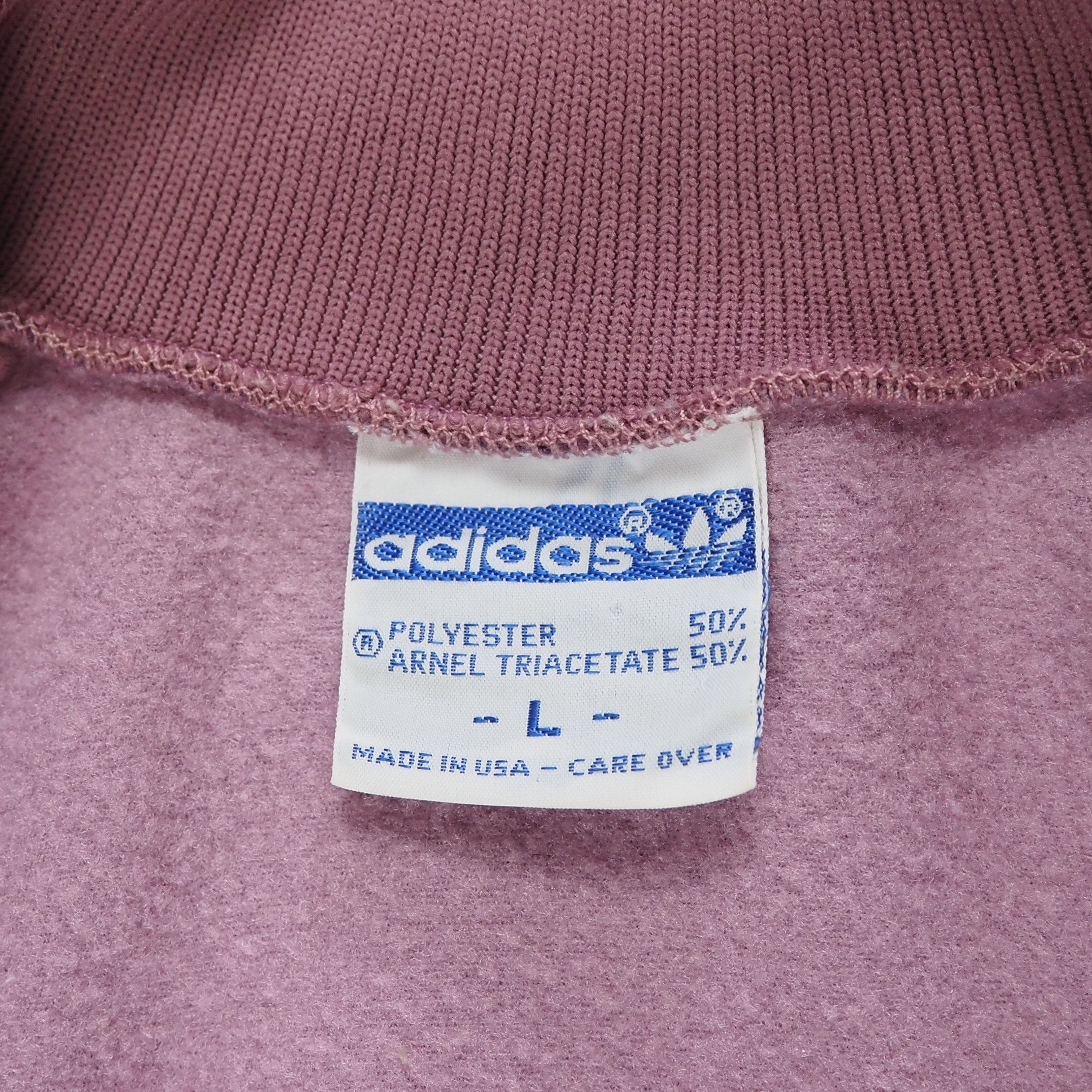 80’s Adidas トラックジャケット ピンク の画像 12