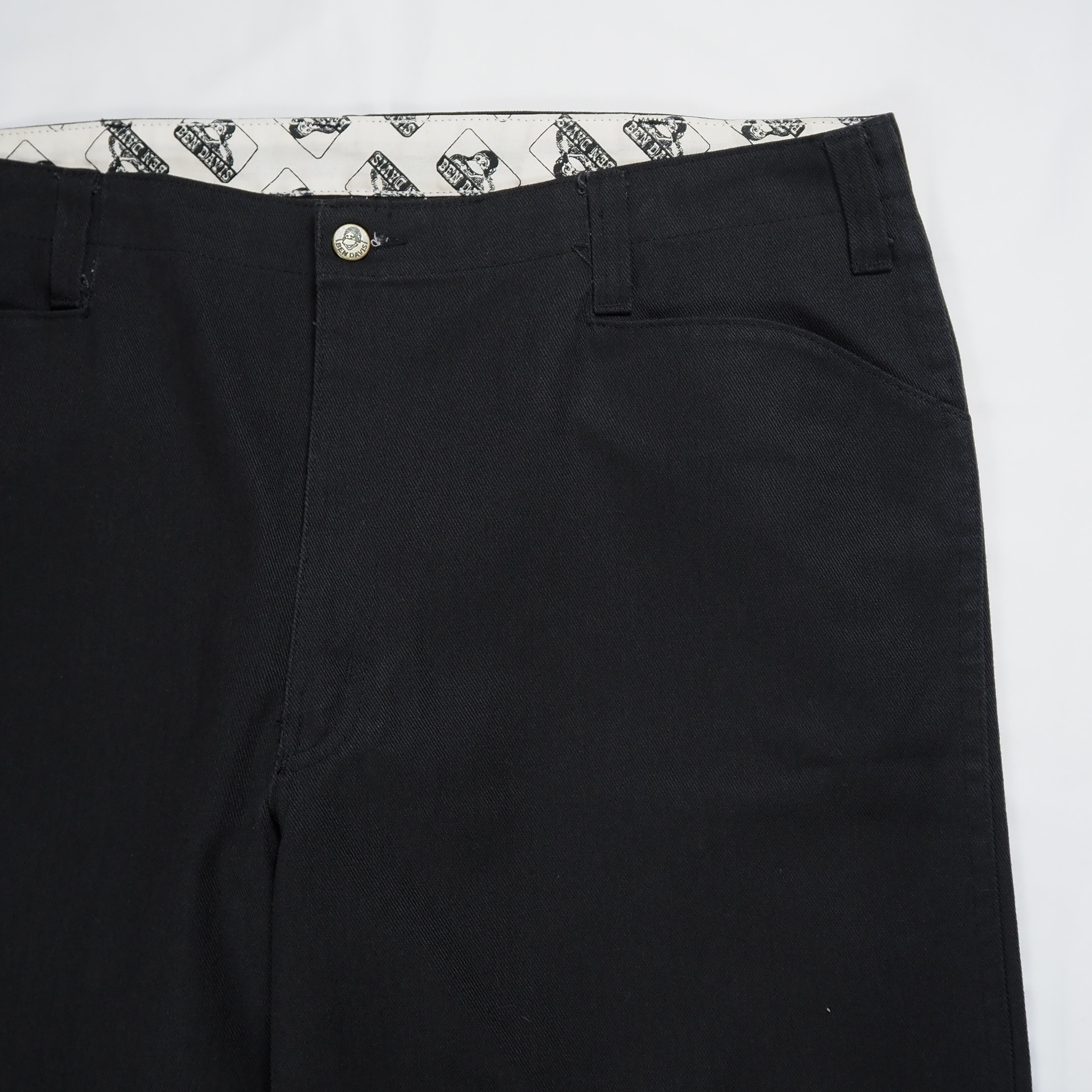 【9/23 20:00入荷】00's Ben Davis ゴリラカット ブラック 38×30 の画像 5