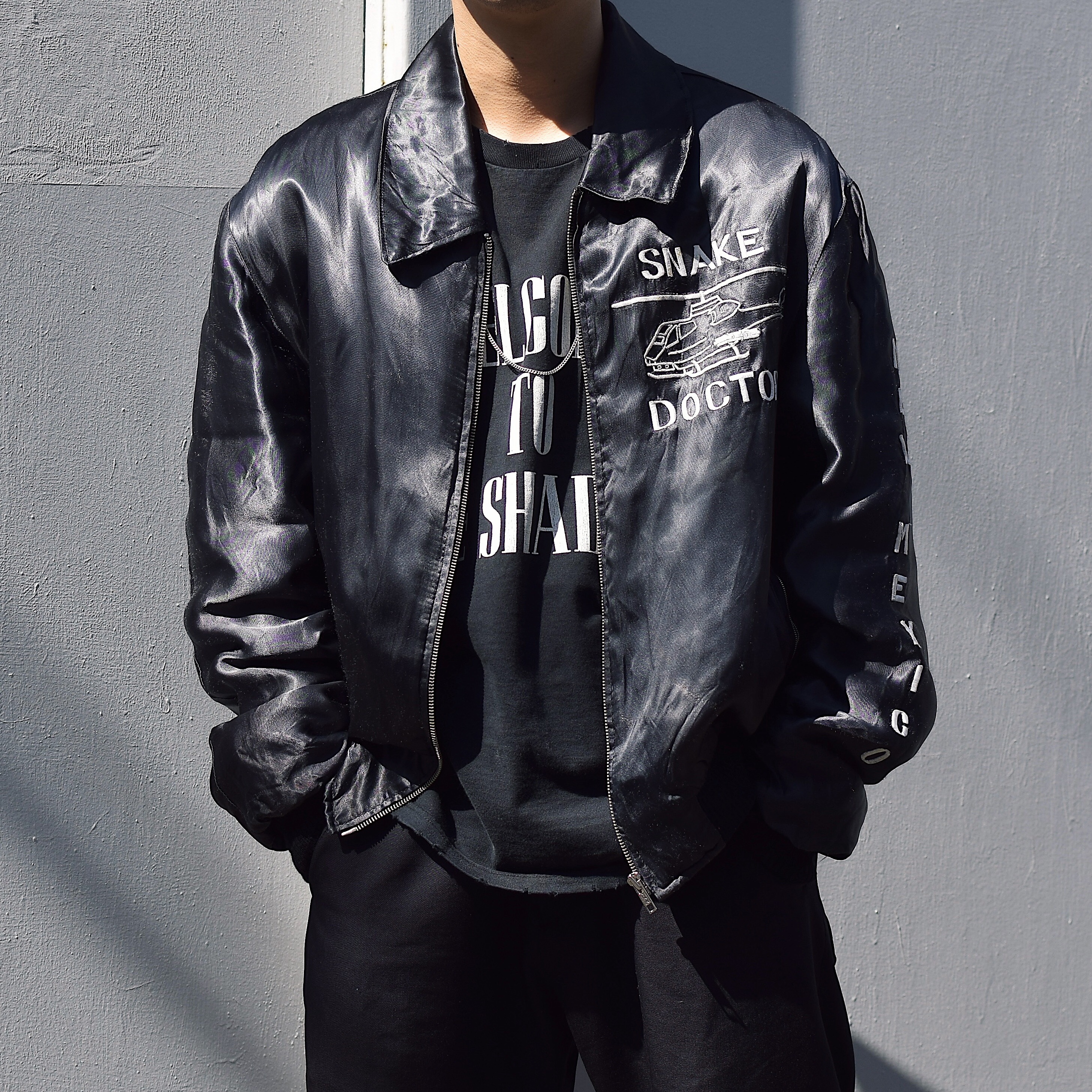 Vintage 80's "SNAKE DOCTOR" Souvenir Jacket の画像 3