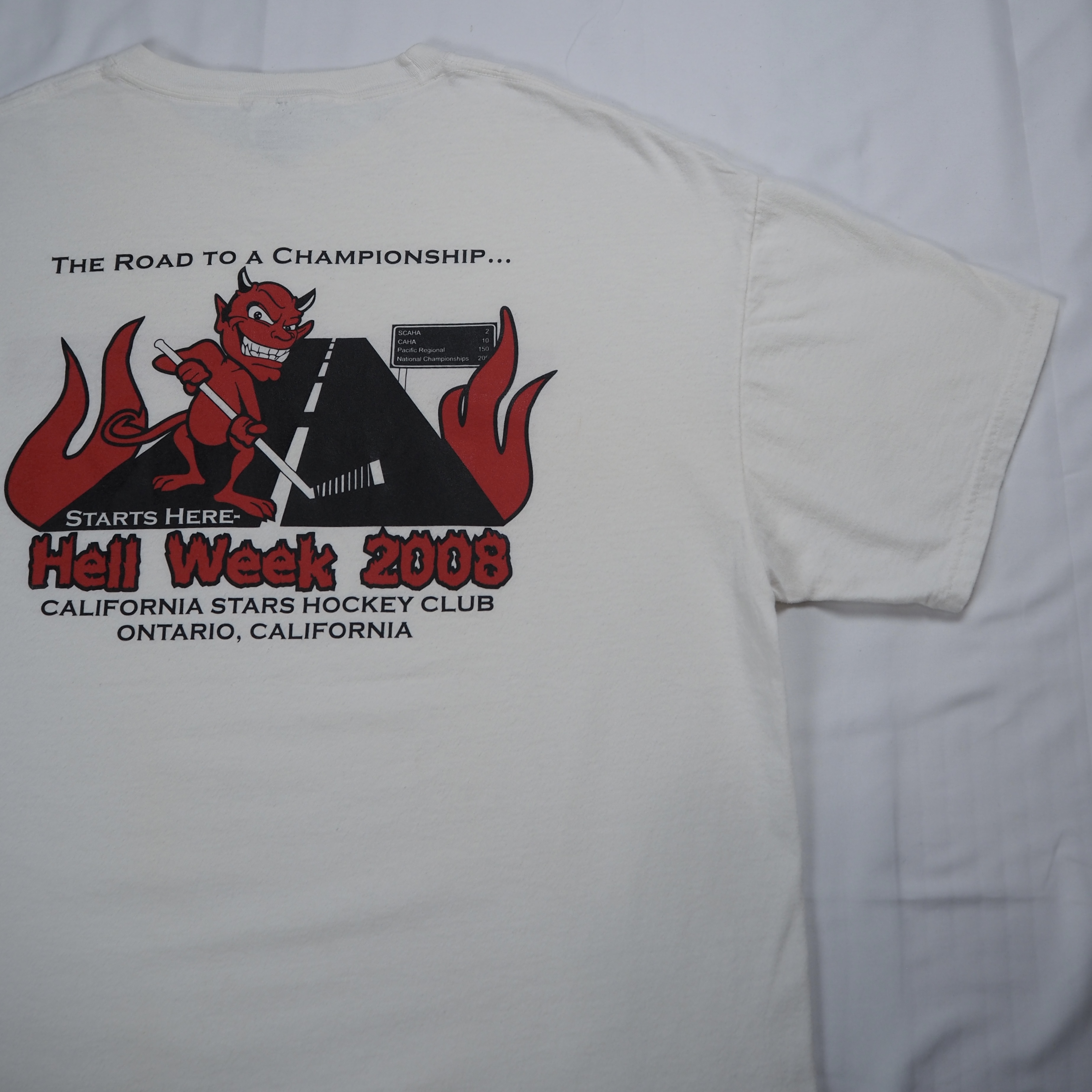 00’s Hanes デビルTシャツ XL の画像 7