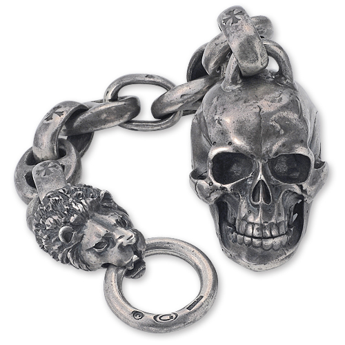 Gaboratory ガボラトリー ガボール Wallet Hanger ウォレットハンガー ラージスカルw ヘビーワイドオーバル アンカーリンクス 1ライオンヘッドウォレットハンガー 送料無料 クロムハーツ ガボールなどシルバー レザーセレクトショップchrono