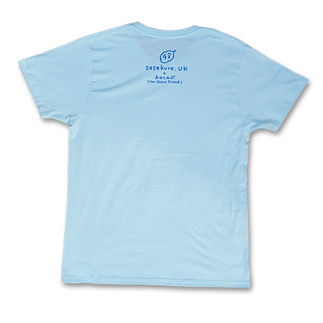 sasakure.UK 「アタマ★ビックリ」Tシャツ(メンズ/シャーベットブルー) - 画像2