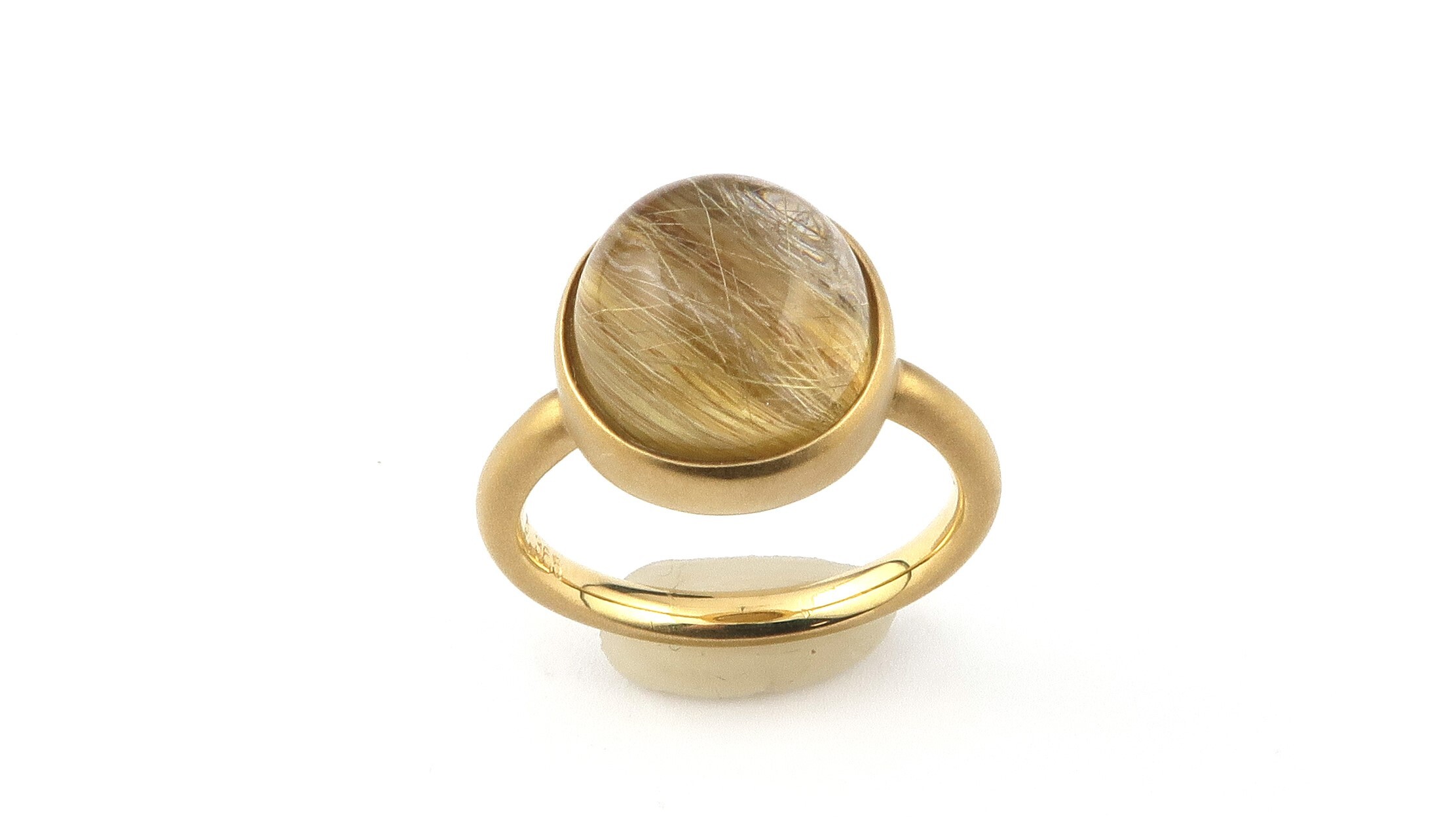 ルチルクォーツリング ジュエリー服部