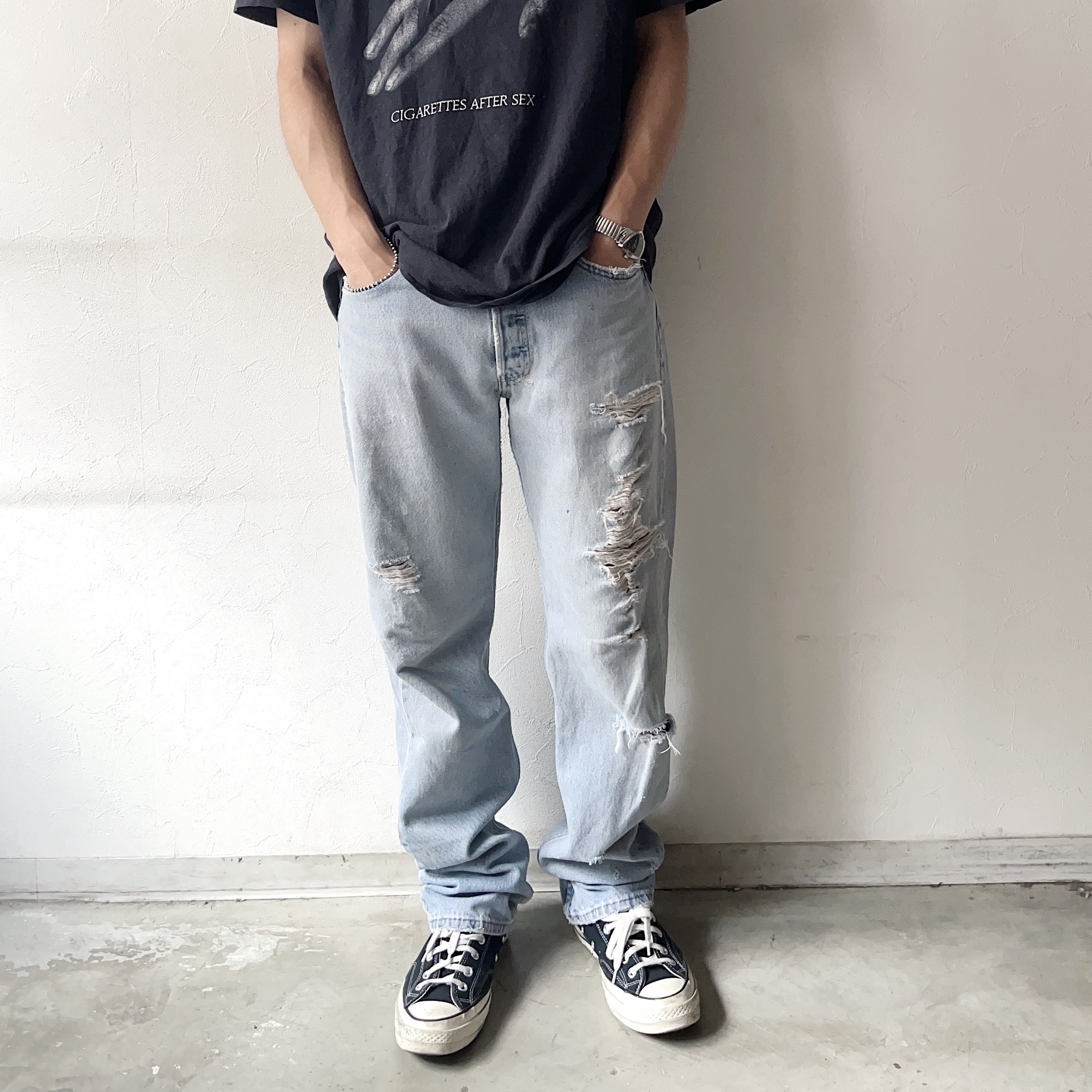 Vintage【Levi's】501 Grunge Denim Pants の画像 3