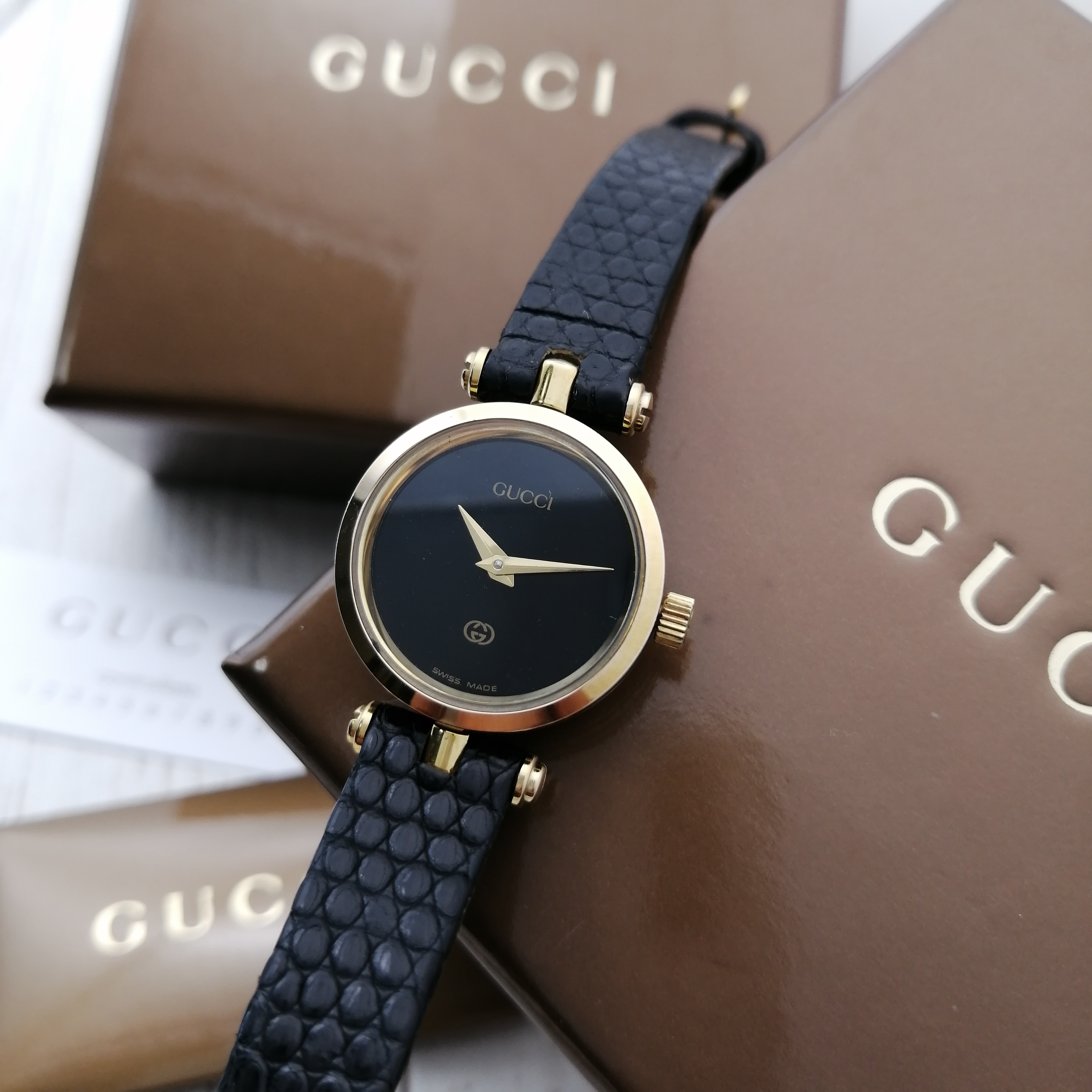 グッチ シェリーライン ヴィンテージ レディース 腕時計 | Masaco Vintage （マサコ ヴィンテージ ）腕時計やアクセサリーのお店