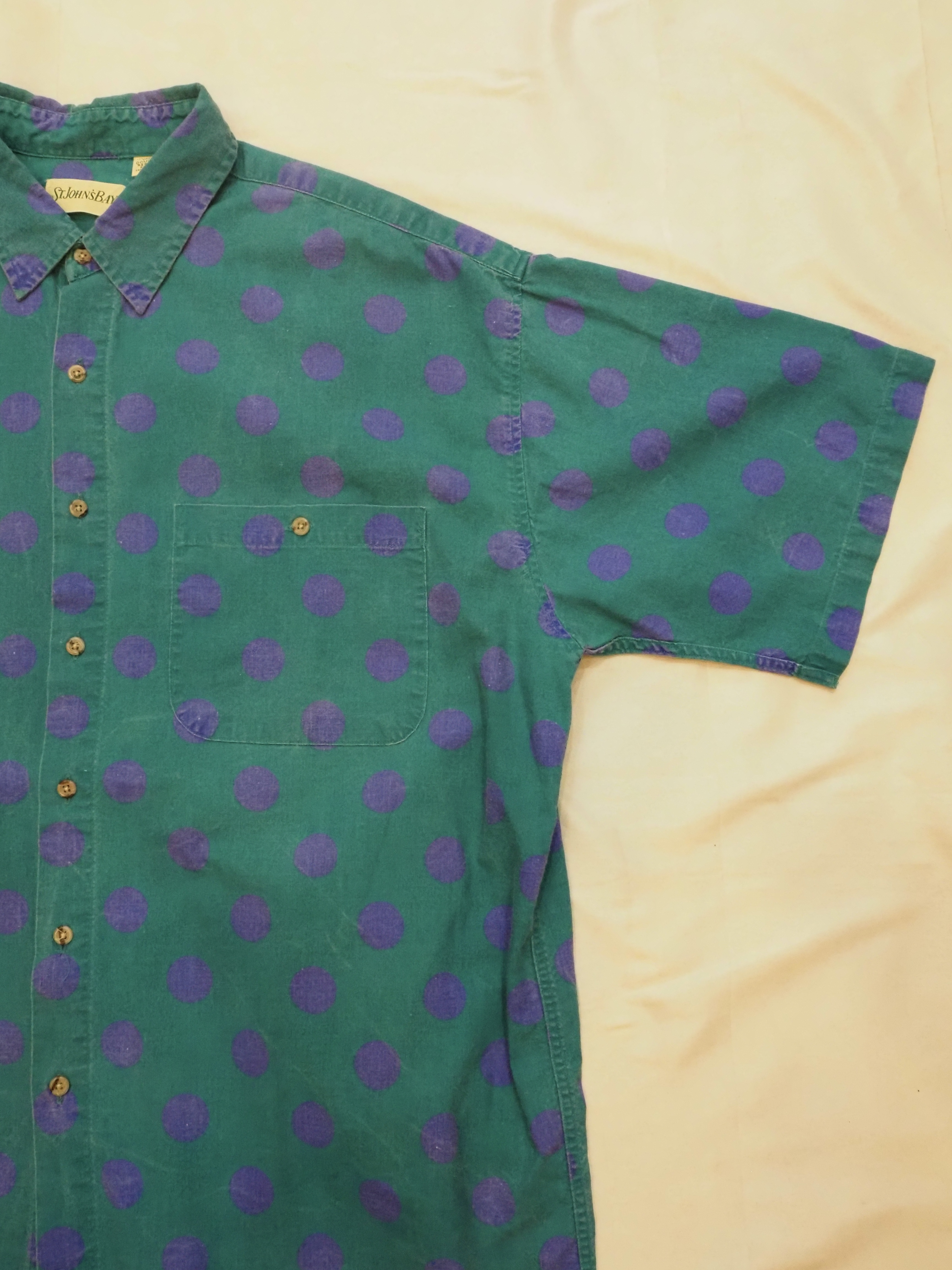 90’s St John’s Bay Short Sleeve Shirt の画像 3
