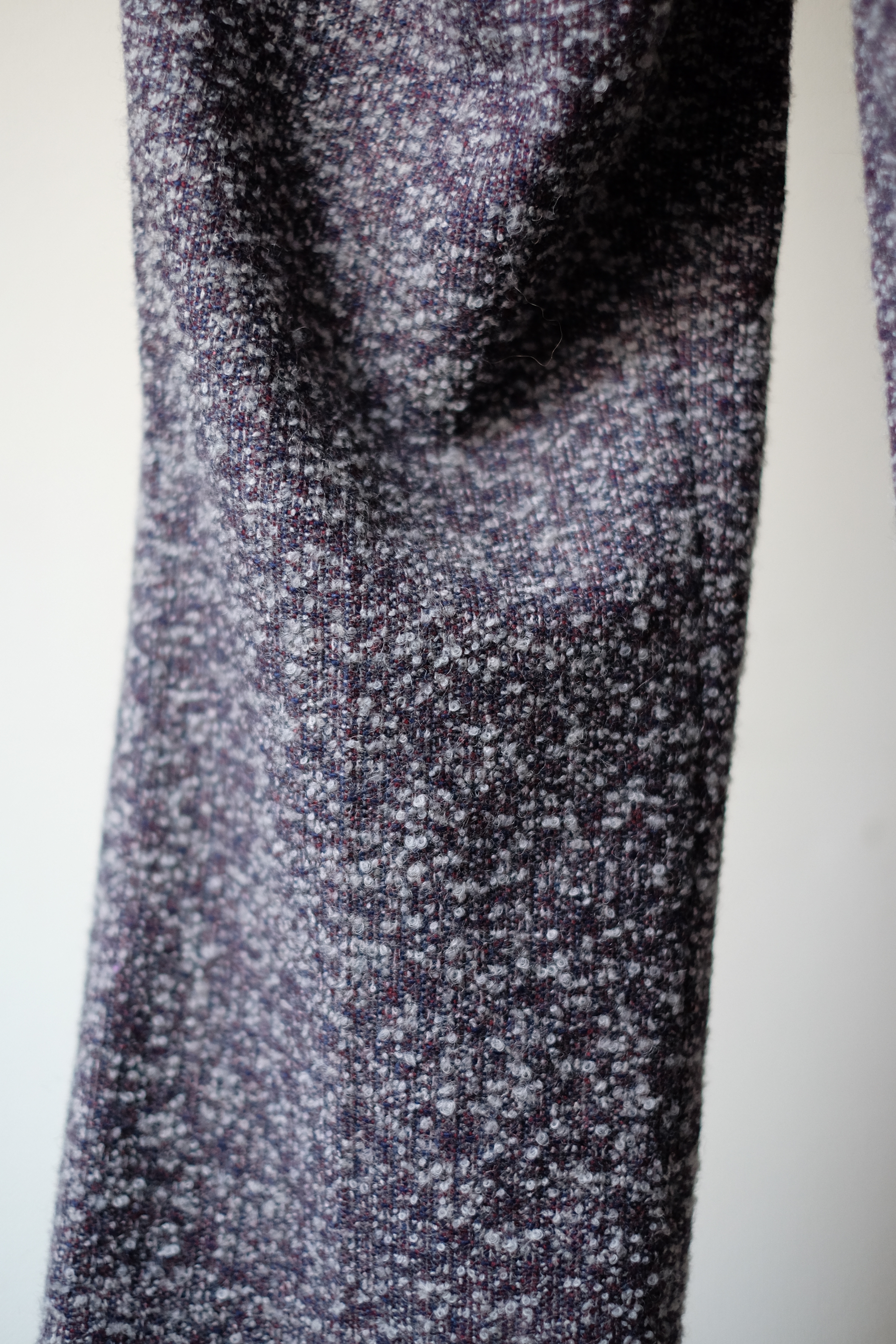 70s “ tweed fabric “ euro flare pants の画像 8