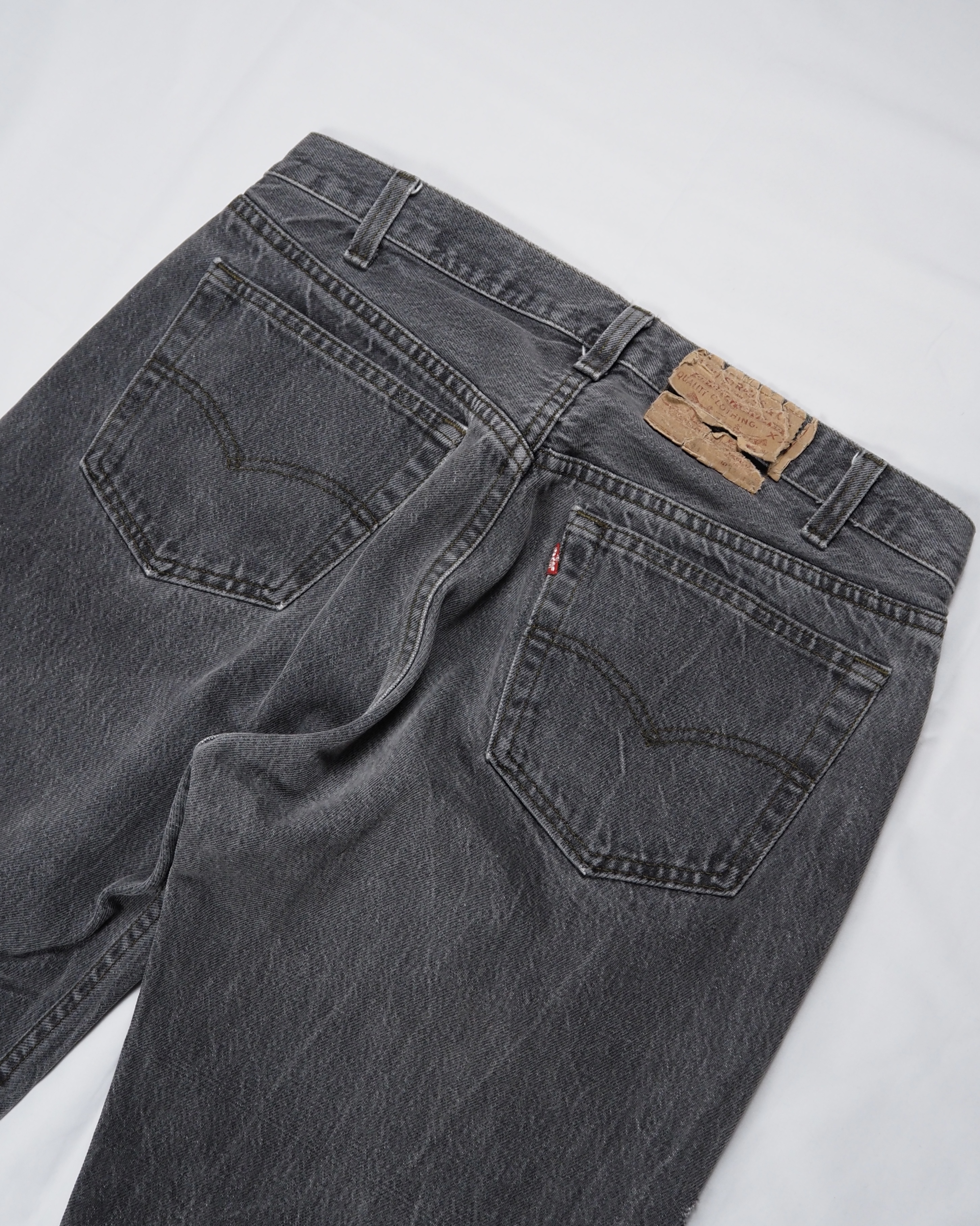 80’s Levi’s 501 先染めブラックデニム 実寸32×29 ゴールデンサイズ！ の画像 14