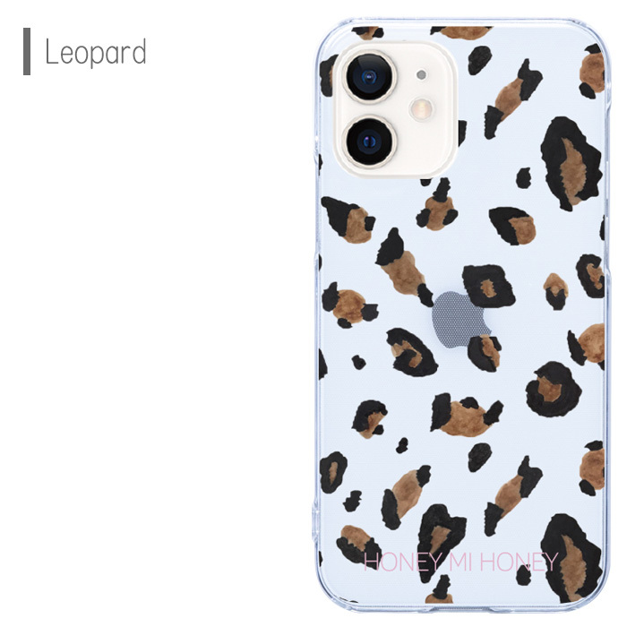 Iphone12mini Honey Mi Honey クリア ケース カバー ハード ハードケース クリアケース かわいい グッズ ハニーミーハニー 簑島三佳 ハート リップ 花柄 バラ レオパード ヒョウ柄 アイフォン トゥエルブ ミニ Iphone 12 Mini 5 4inch スマホケース スマホカバー S Ow