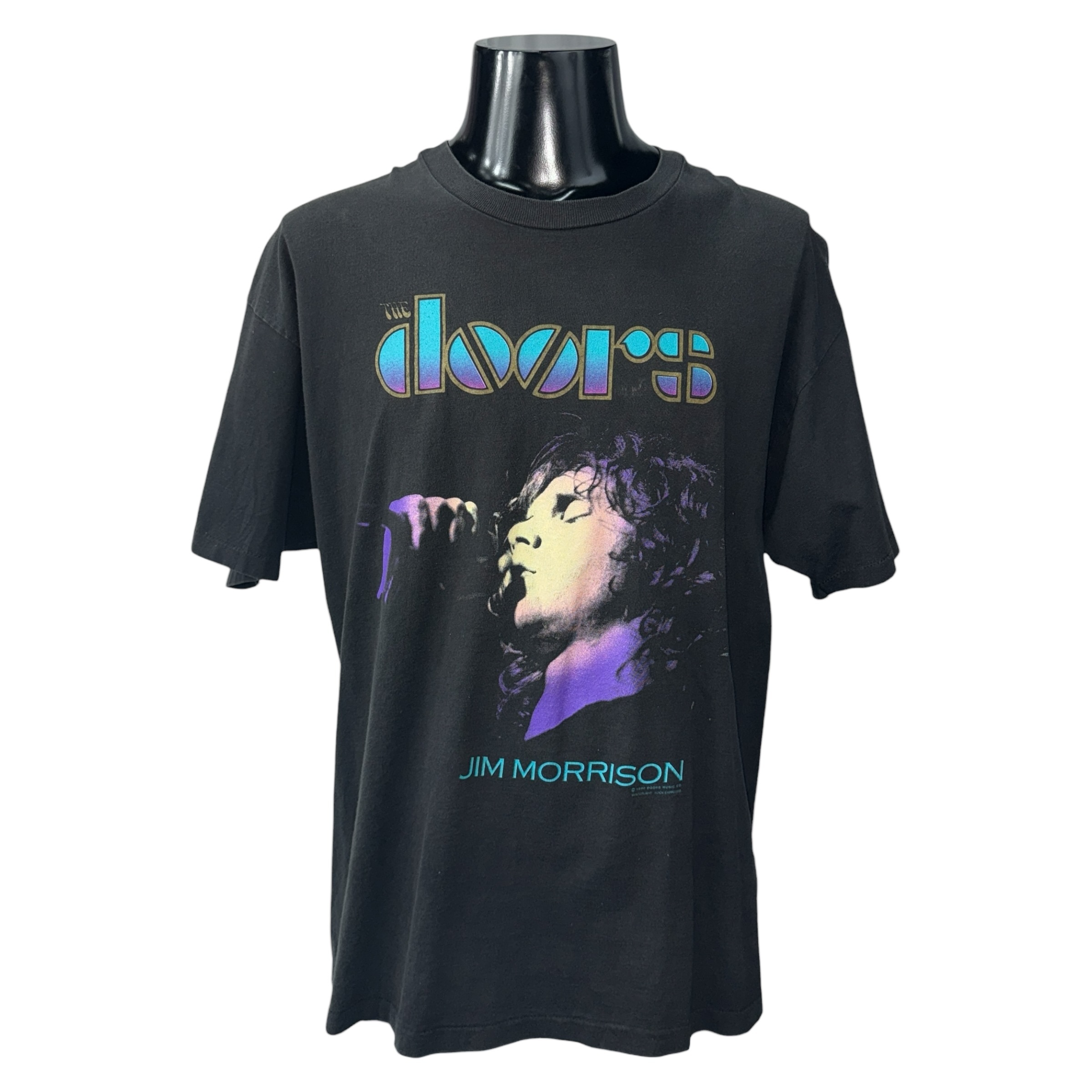 【THE DOORS】ドアーズ “JIM MORRISON / DANCE ON FIRE” 90’s Vintage Tシャツ