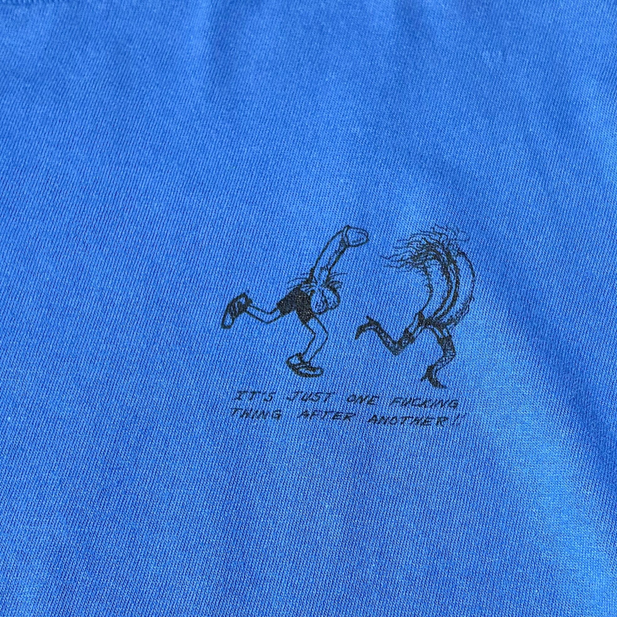 Vintage 80～90's【ONEITA】"IT'S JUST ONE FUCKING THING AFTER ANOTHER!!" T-shirt の画像 3