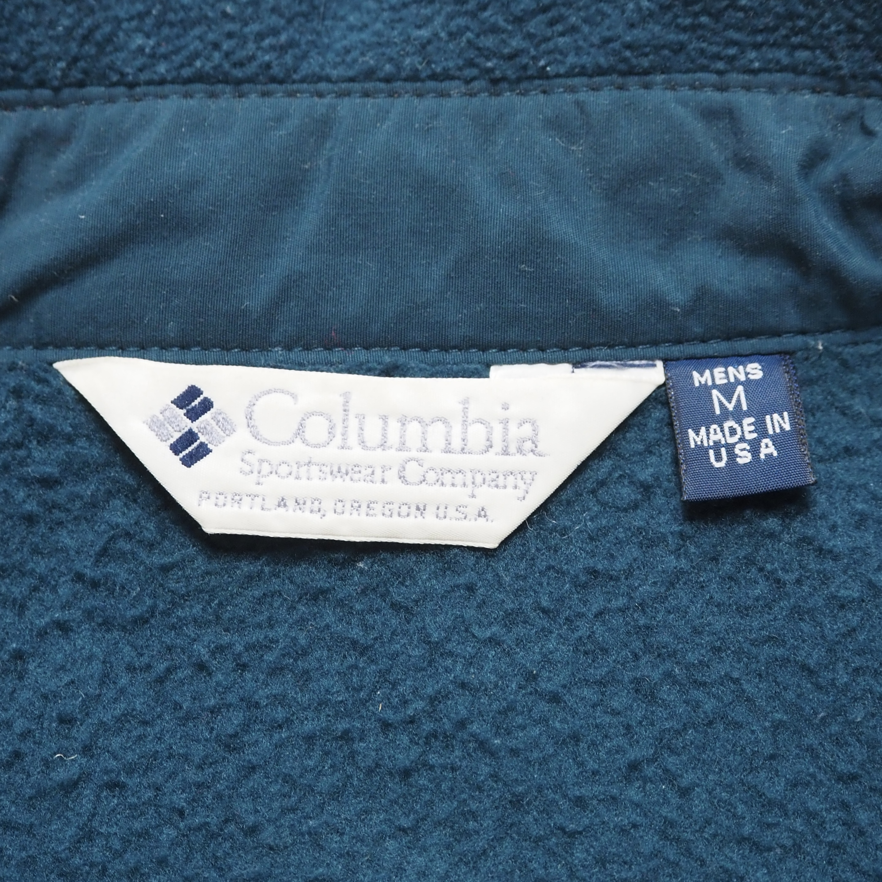 90’s Colombia フリースシャツ アメリカ製 XL の画像 10