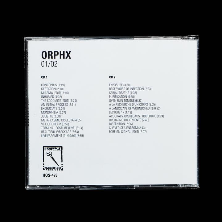 ORPHX - 01/02 2xCD - 画像2