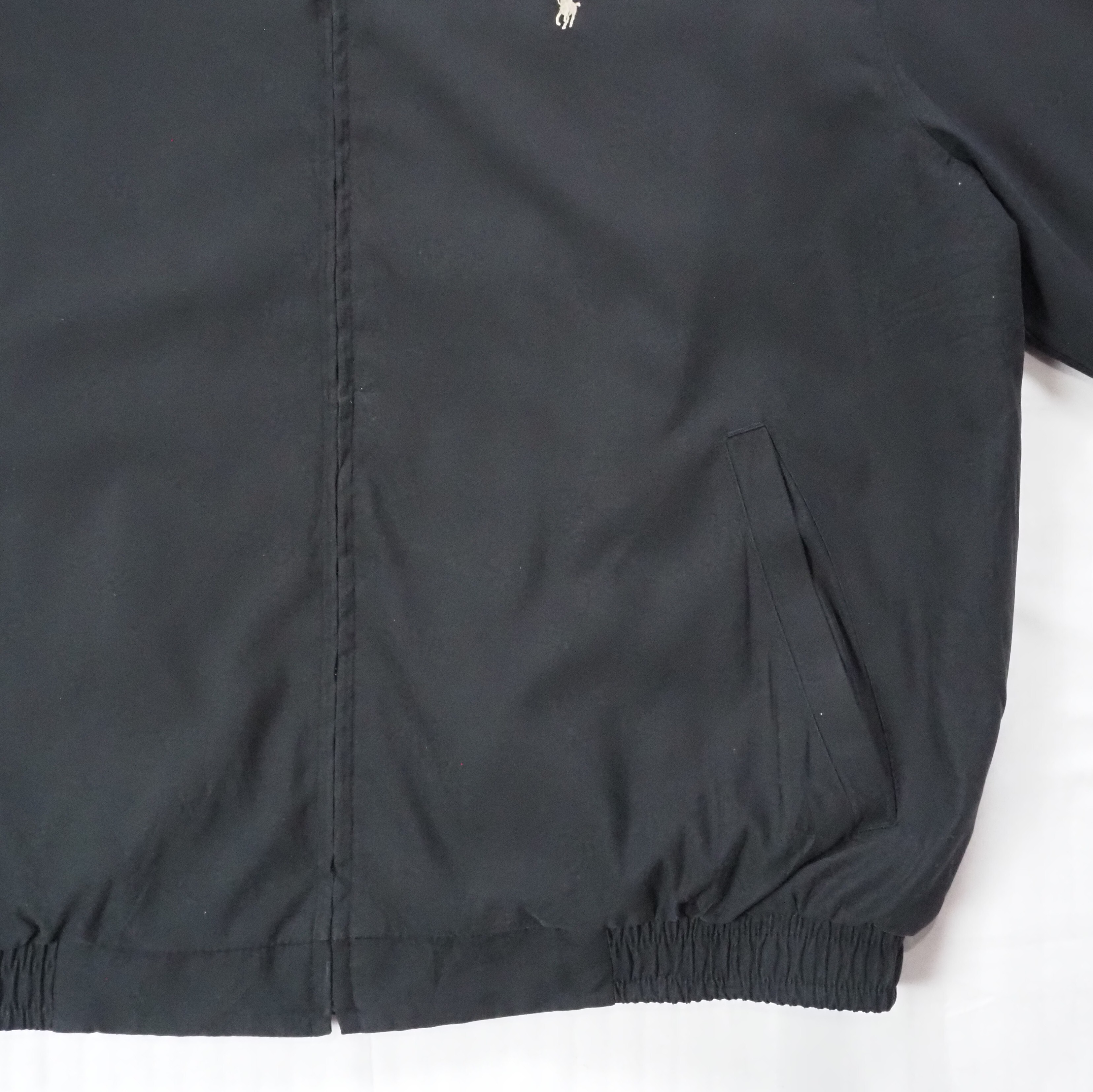 90's Ralph Lauren スイングトップ ブラック Lサイズ の画像 10