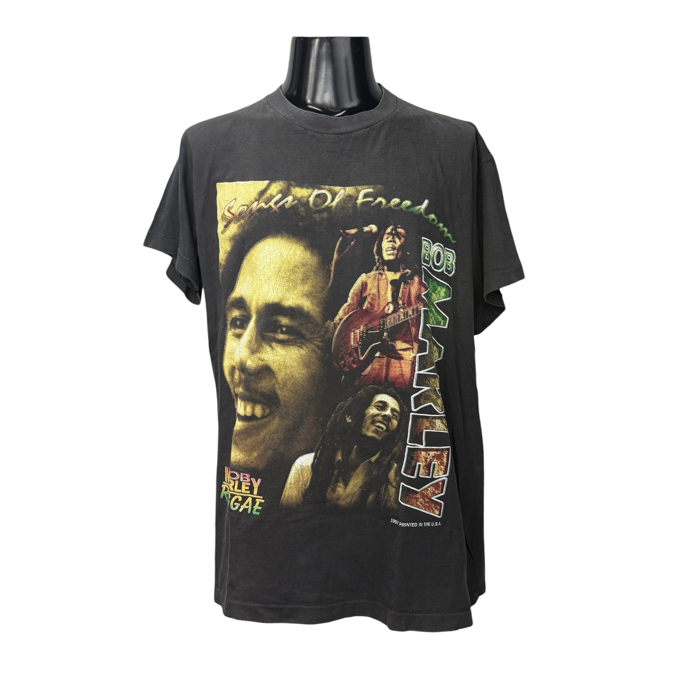 【BOB MARLEY】ボブ・マーリー “Songs Of Freedom” 90’s Vintage Tシャツ