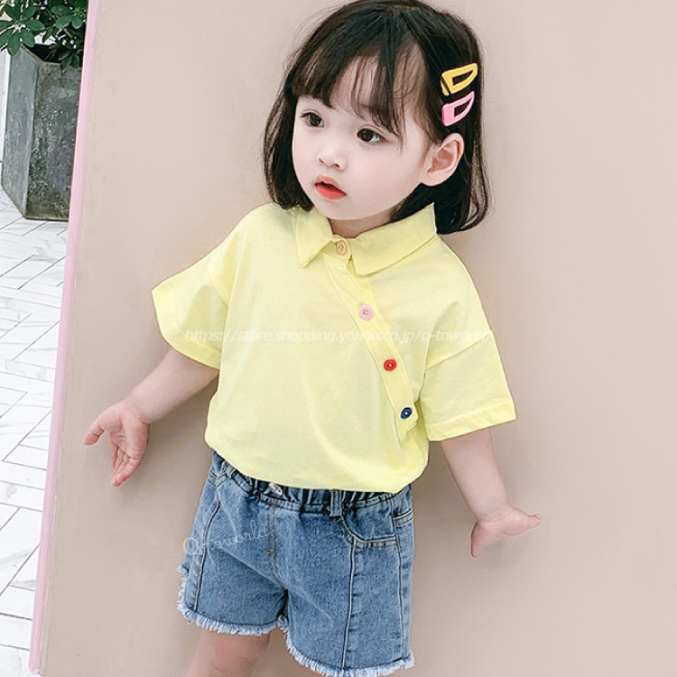 80 130 ブラウス トップス シャツ カラーボタン 韓国版 韓国子供服 子供服 男の子 女の子 キッズ 女の子 Q Toworld キュートワールド 子供服 メール便は何点でも送料の合計は280円 80 130 ブラウス トップス シャツ カラーボタン 韓国版 韓国子供服 子供服 男の子 女の子 キッズ 女の子 Q Toworld キュートワールド 子供服 メール便は何点でも送料の合計は280円