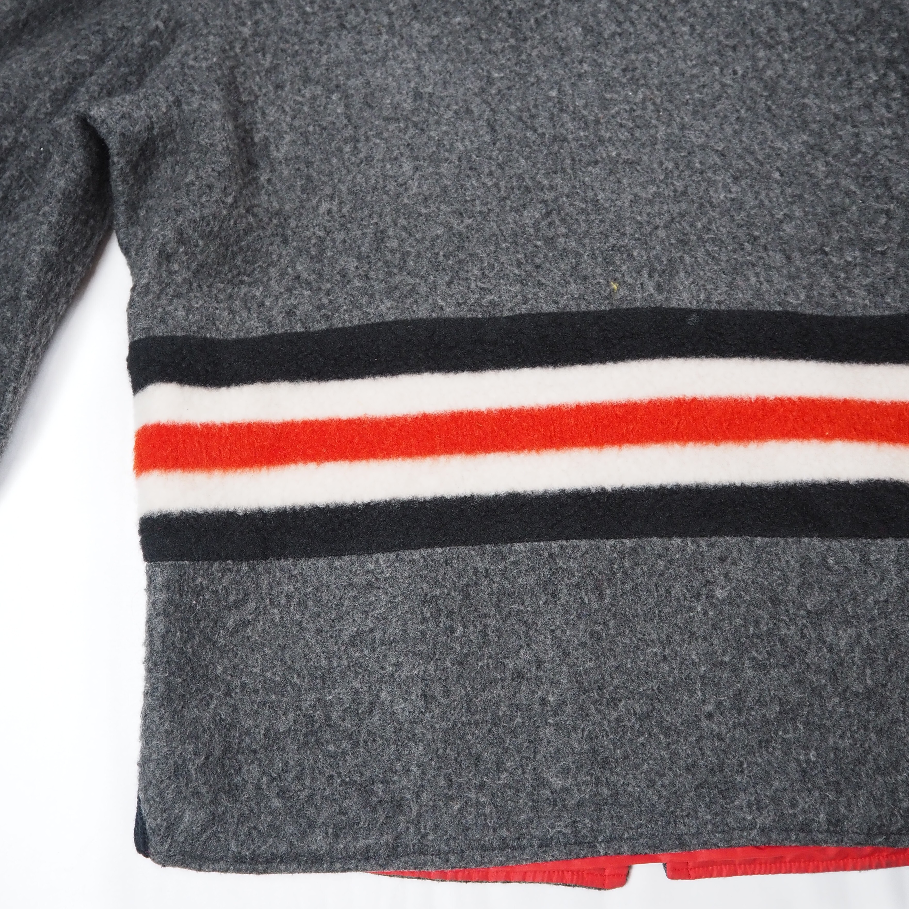 【9/23 20:00入荷】50's ファラオジャケット リバーシブル グレー×レッド の画像 14