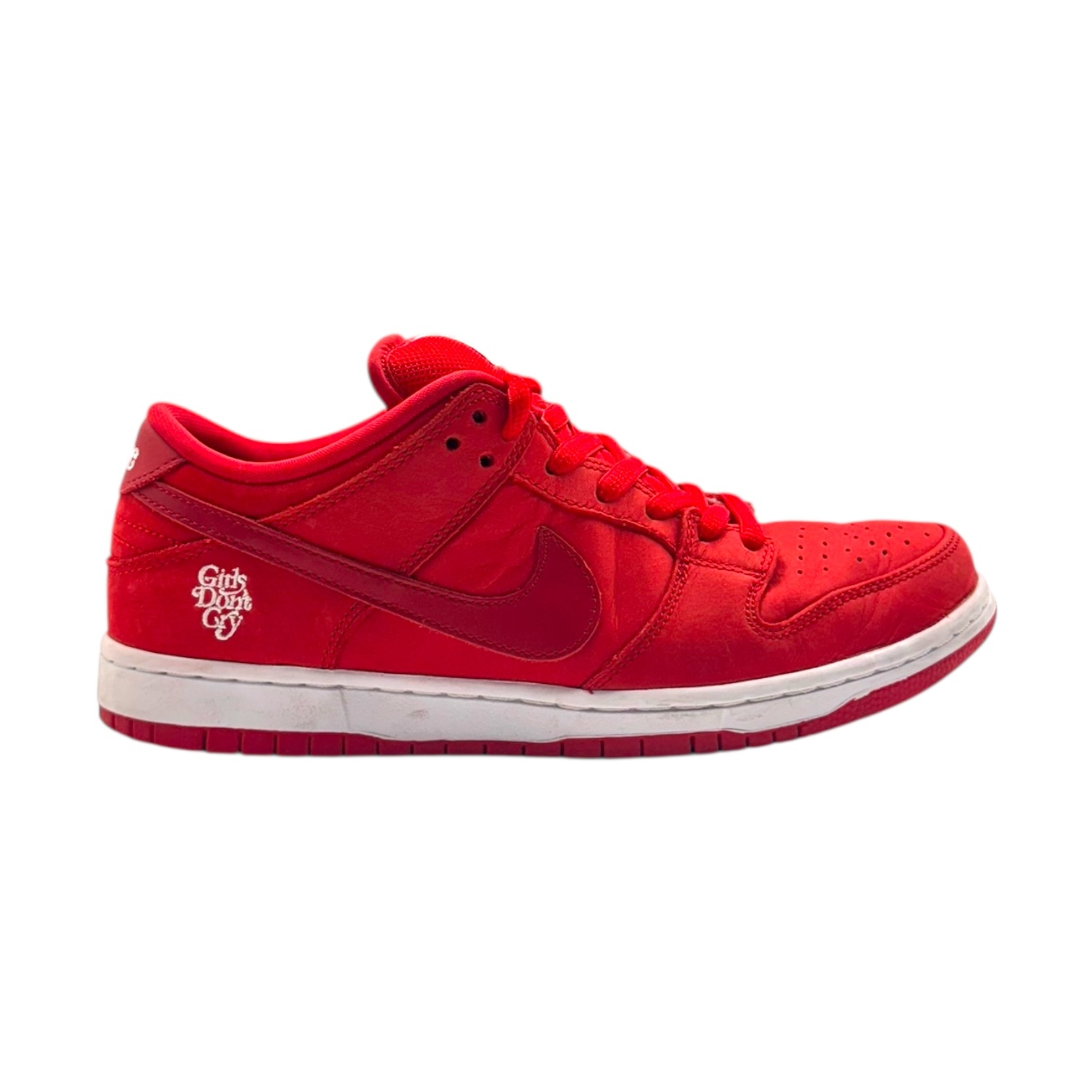 【Girls Don’t Cry × NIKE SB】ガールズドントクライ ナイキSBダンクロープロQS Dunk Low Pro QS Red VERDY ヴェルディ 26.5cm