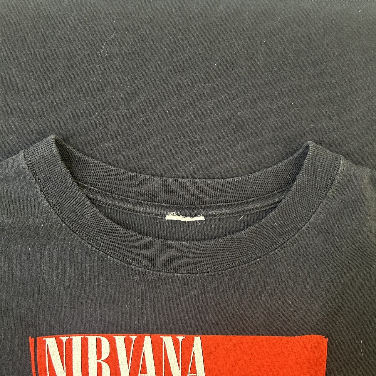 Nirvana “Member” Band T-Shirt 2008 グランジ ロック ブラック Fits L の画像 4