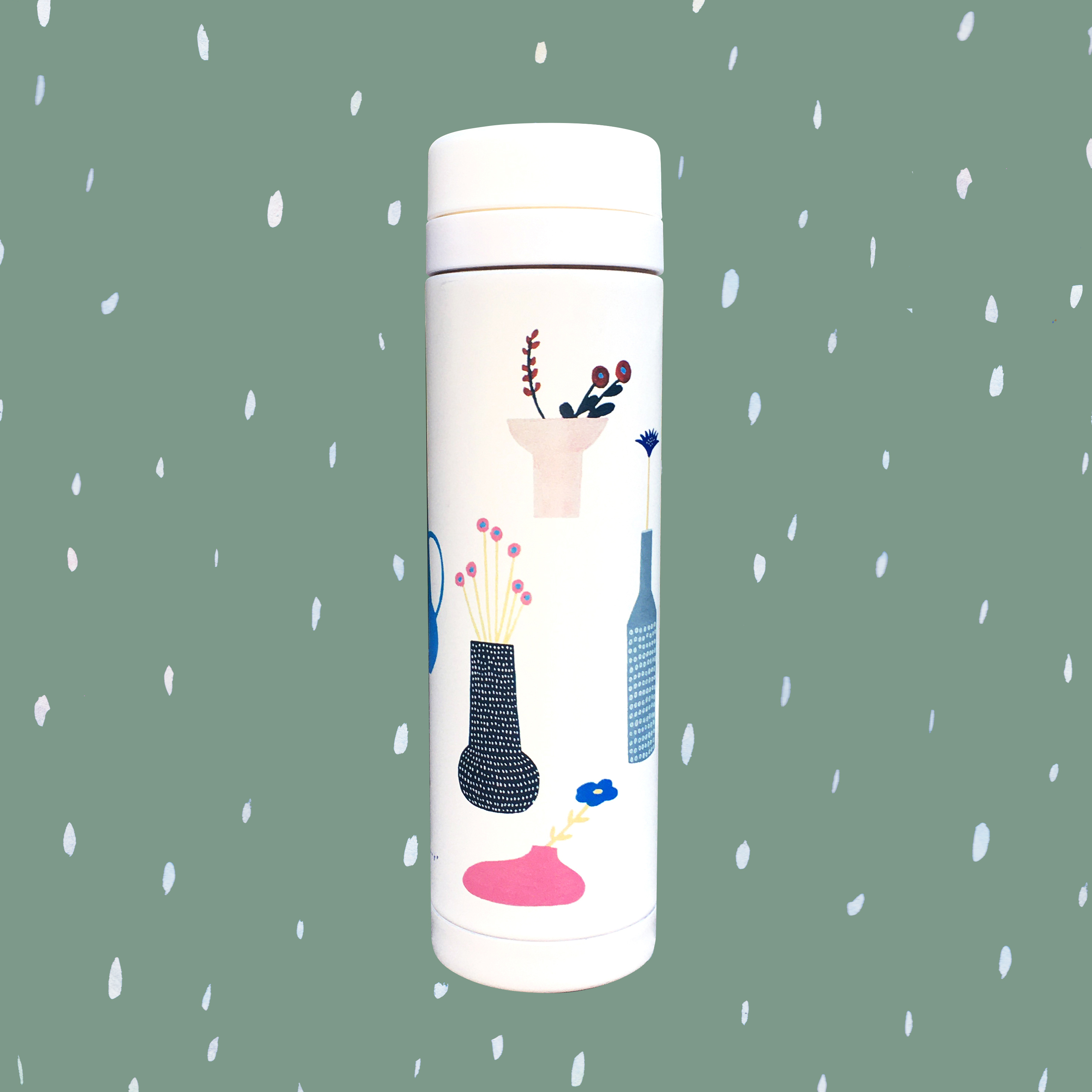 サーモステンレスボトル スリム 270ml My Bottle 花瓶 Noralicrali サーモステンレスボトル スリム 270ml My Bottle 花瓶 Noralicrali