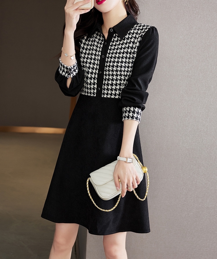 アウトレット大阪 ワンピース 長袖 レディース 千鳥 千鳥柄 春 秋 冬 シンプル ブラック 黒 代 30代 ショッピングオーダー Ssl Daikyogo Or Jp アウトレット大阪 ワンピース 長袖 レディース 千鳥 千鳥柄 春 秋 冬 シンプル ブラック 黒 代 30代 ショッピングオーダー Ssl Daikyogo Or Jp