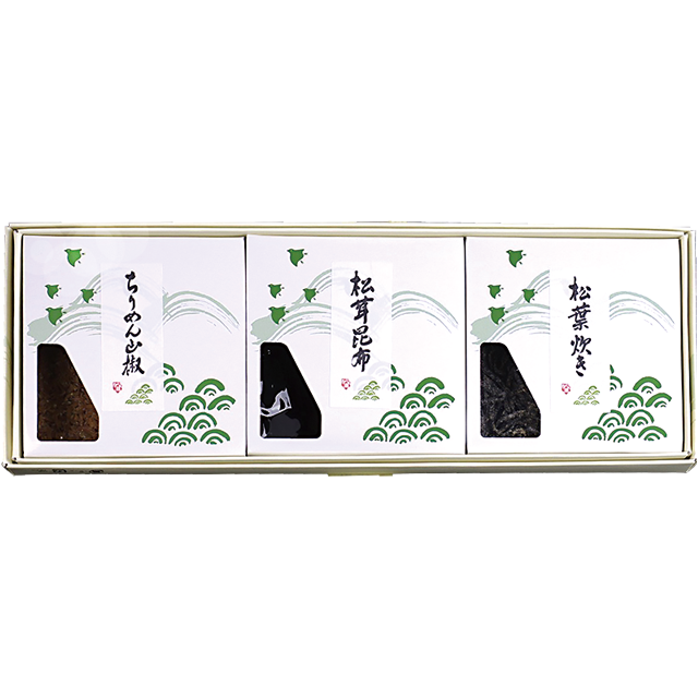 KA-15 松茸佃煮詰合せ(3品) - 画像1